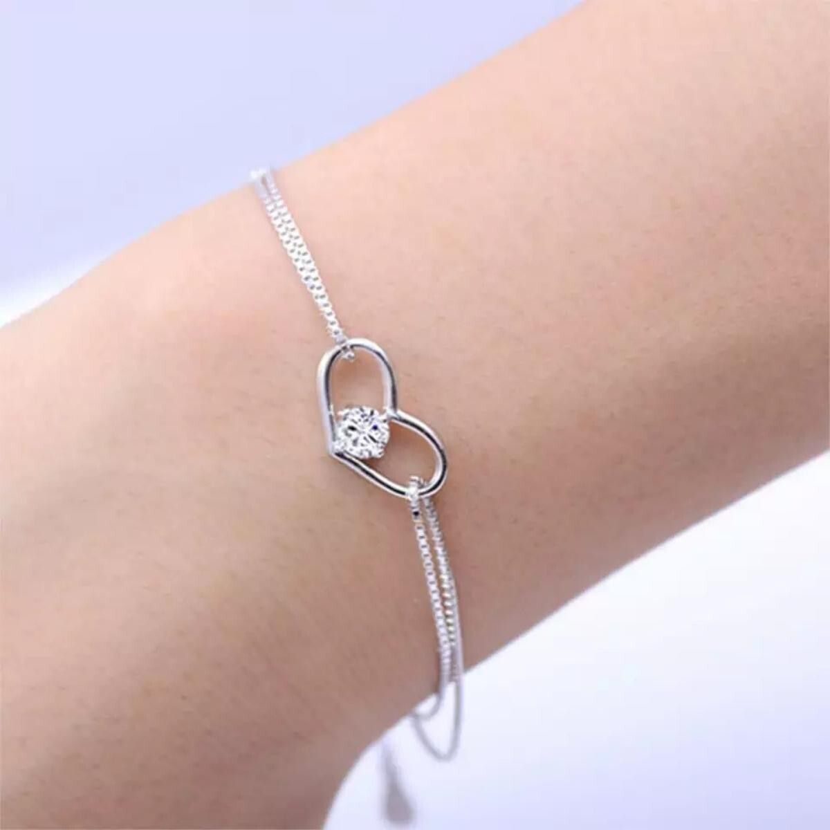 MYKI Super Heart Proposal Bracelet (MKBRAD194)