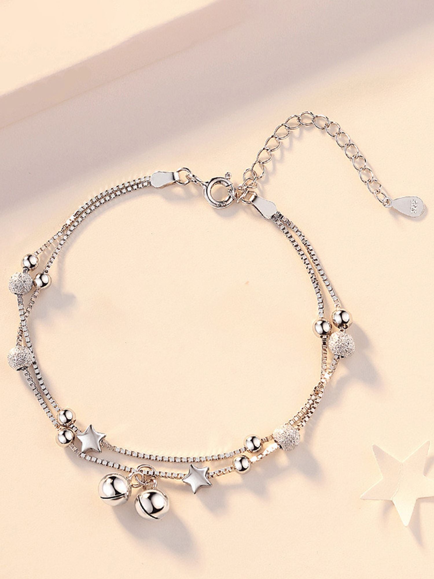 MYKI Appealing Star Multi Layer Loose Bracelet (MKBRAD319S)