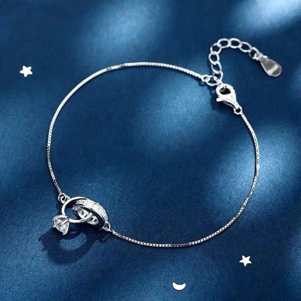 MYKI Valentine Elegant Proposal Ring Bracelet (MKBRAD346S)