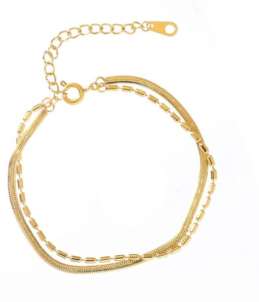 MYKI Classic Gold Loose Bracelet (MKBRAD351G)