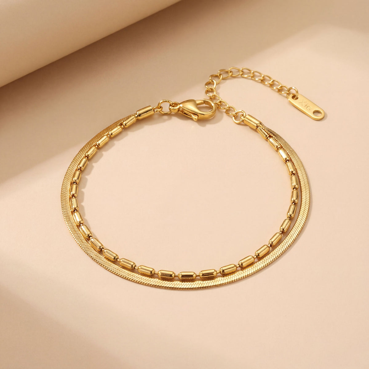MYKI Classic Gold Loose Bracelet (MKBRAD351G)