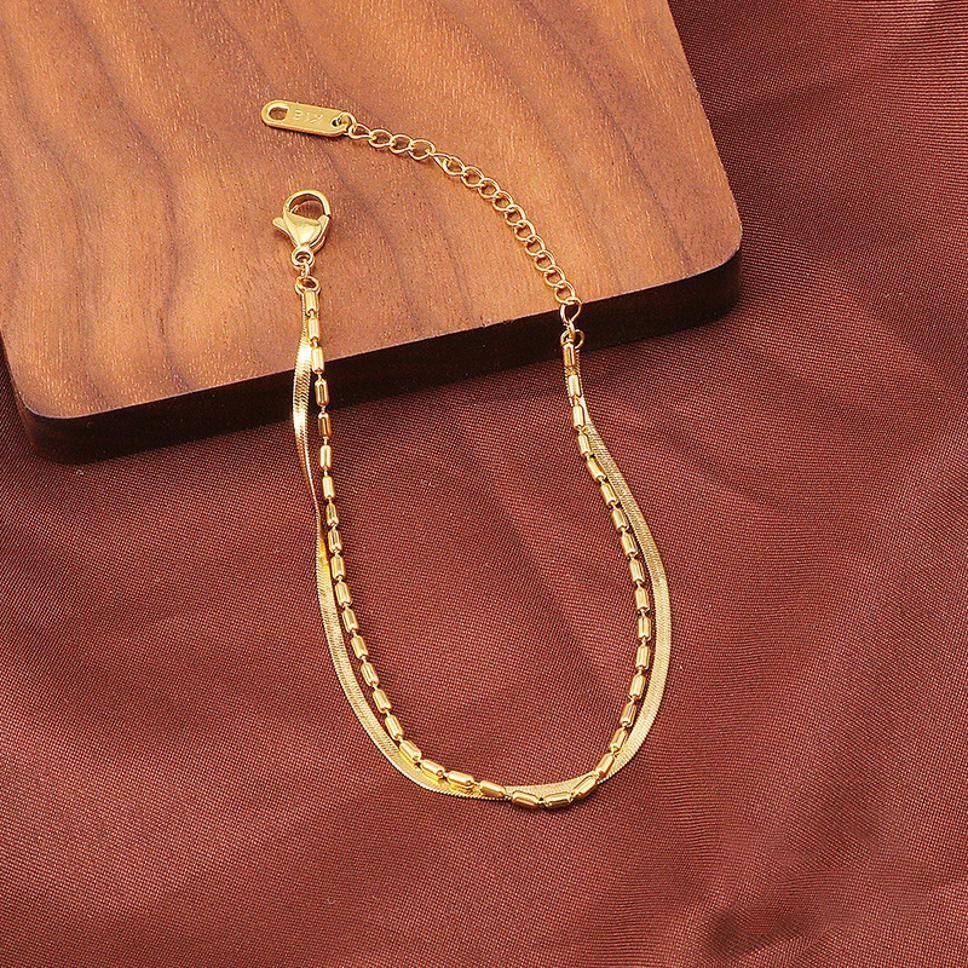 MYKI Classic Gold Loose Bracelet (MKBRAD351G)