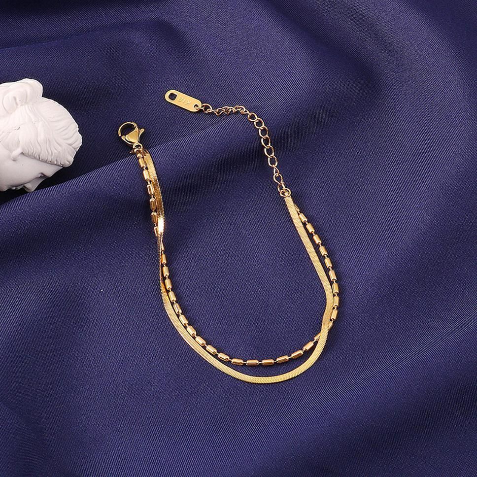 MYKI Classic Gold Loose Bracelet (MKBRAD351G)