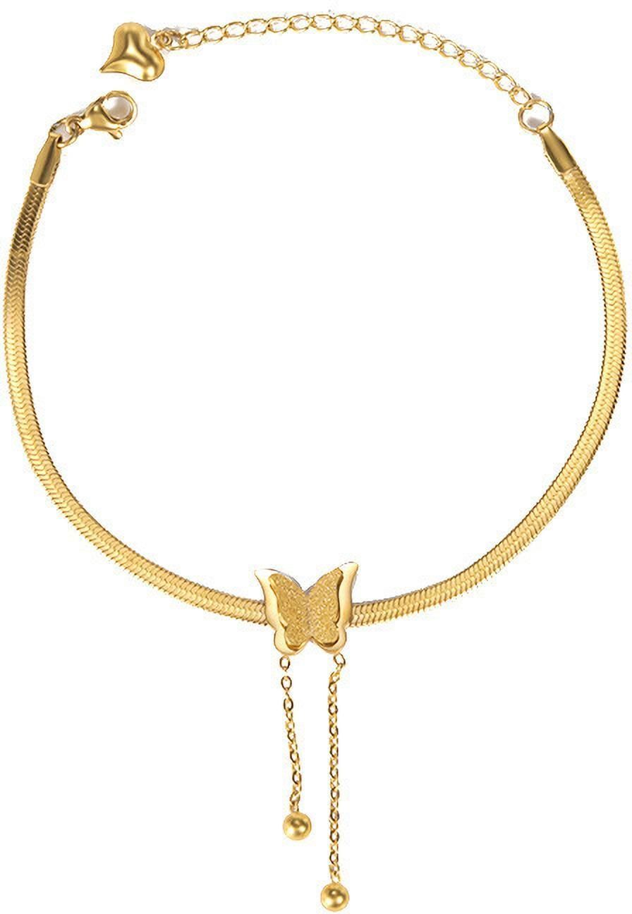 MYKI Chain Butterfly Bracelet (MKBRAD370G)