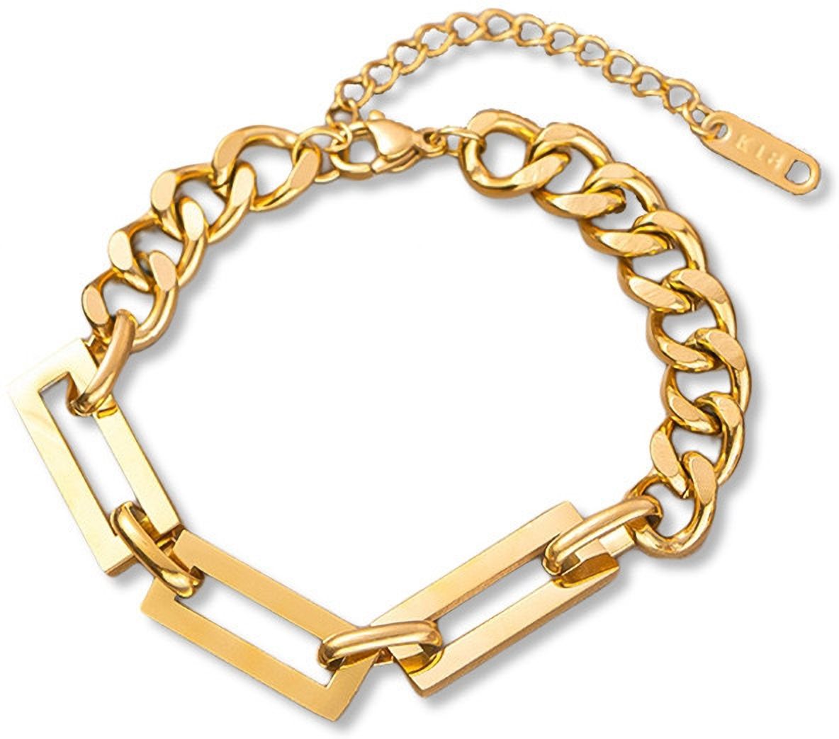MYKI Geometrical Charm Bracelet (MKBRAD441G)