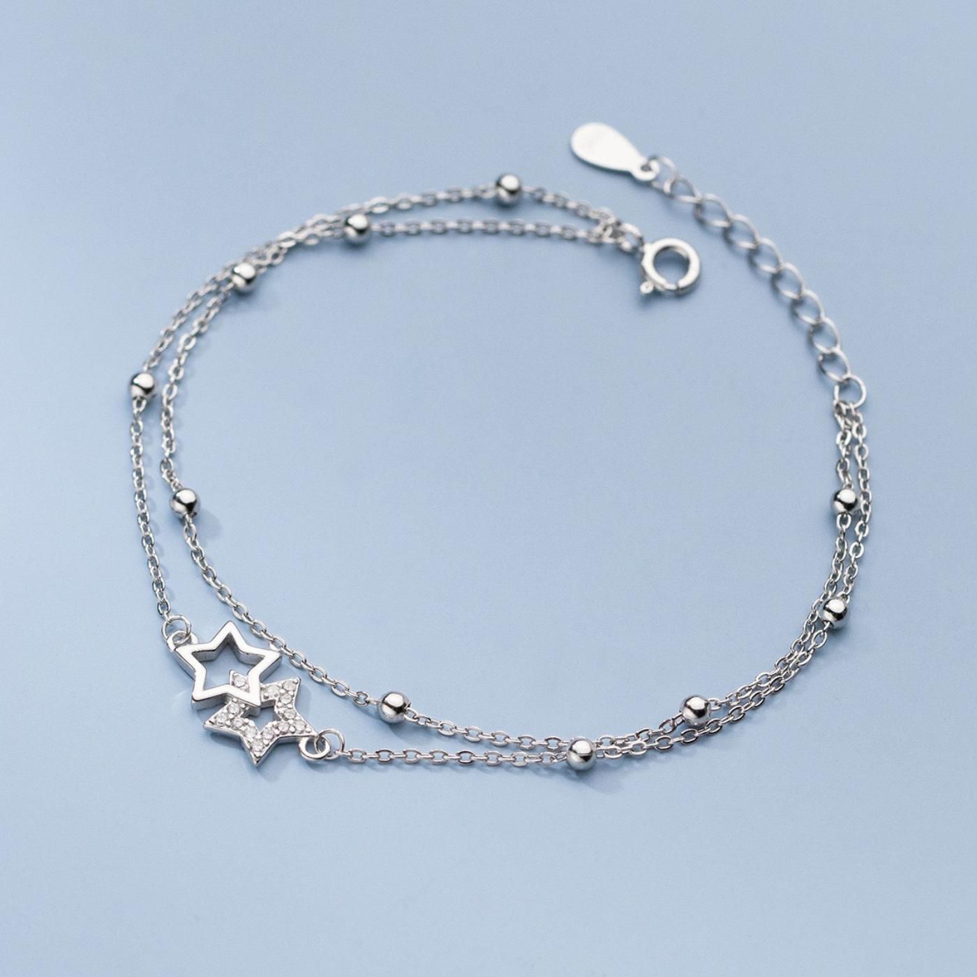 MYKI Beautiful Star Multi-Strand Fashionable Bracelet  (MKBRAD501S)