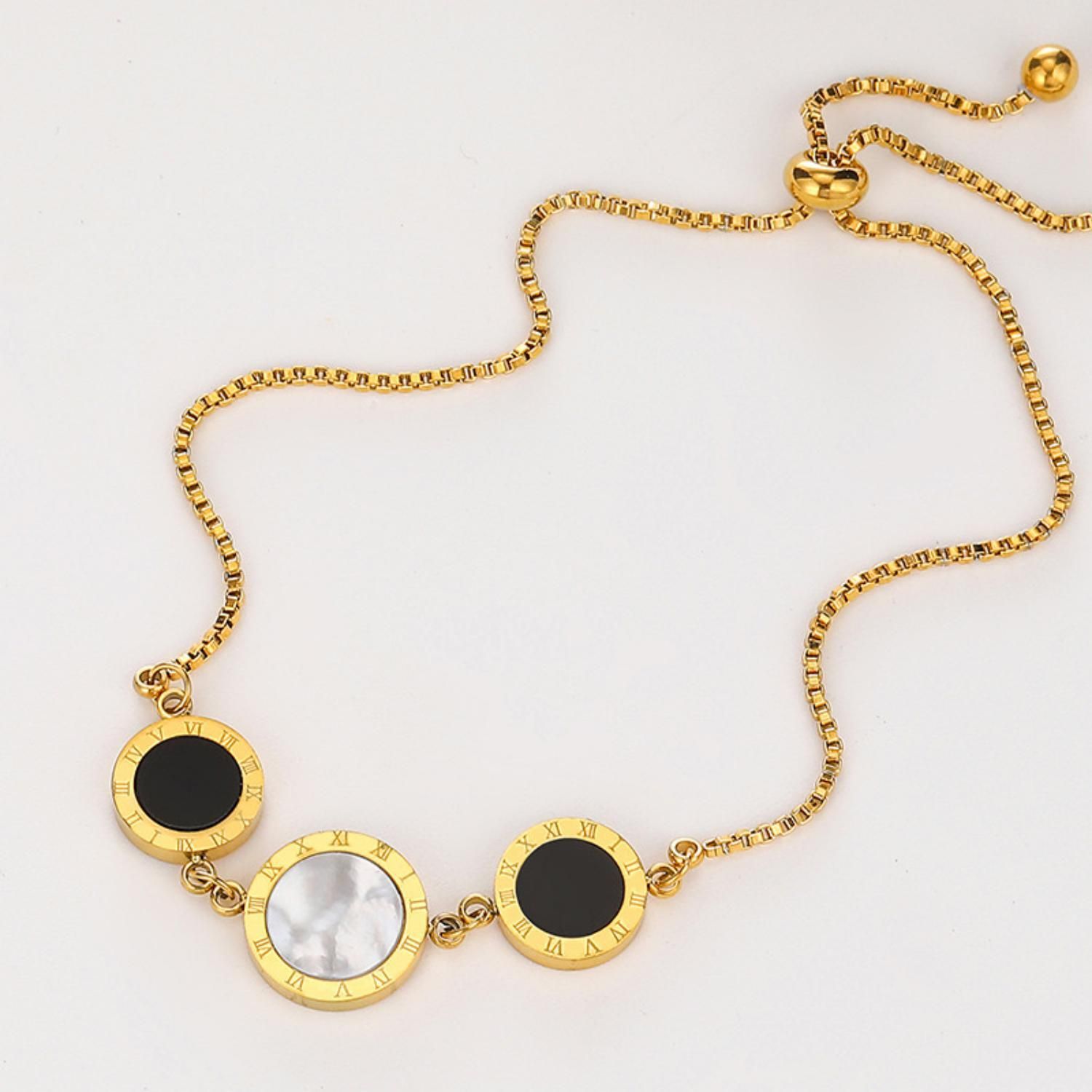 MYKI Sweet Roman Bracelet  (MKBRAD523G)