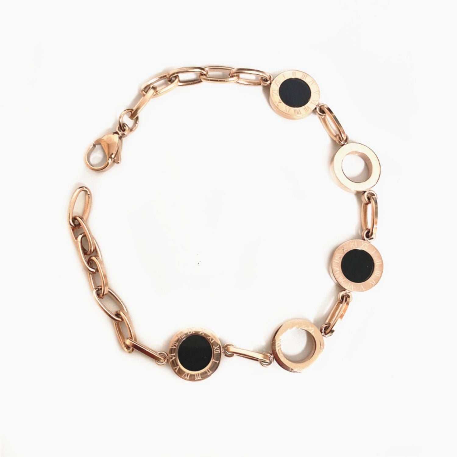 MYKI Lovely Roman Bracelet  (MKBRAD524RG)