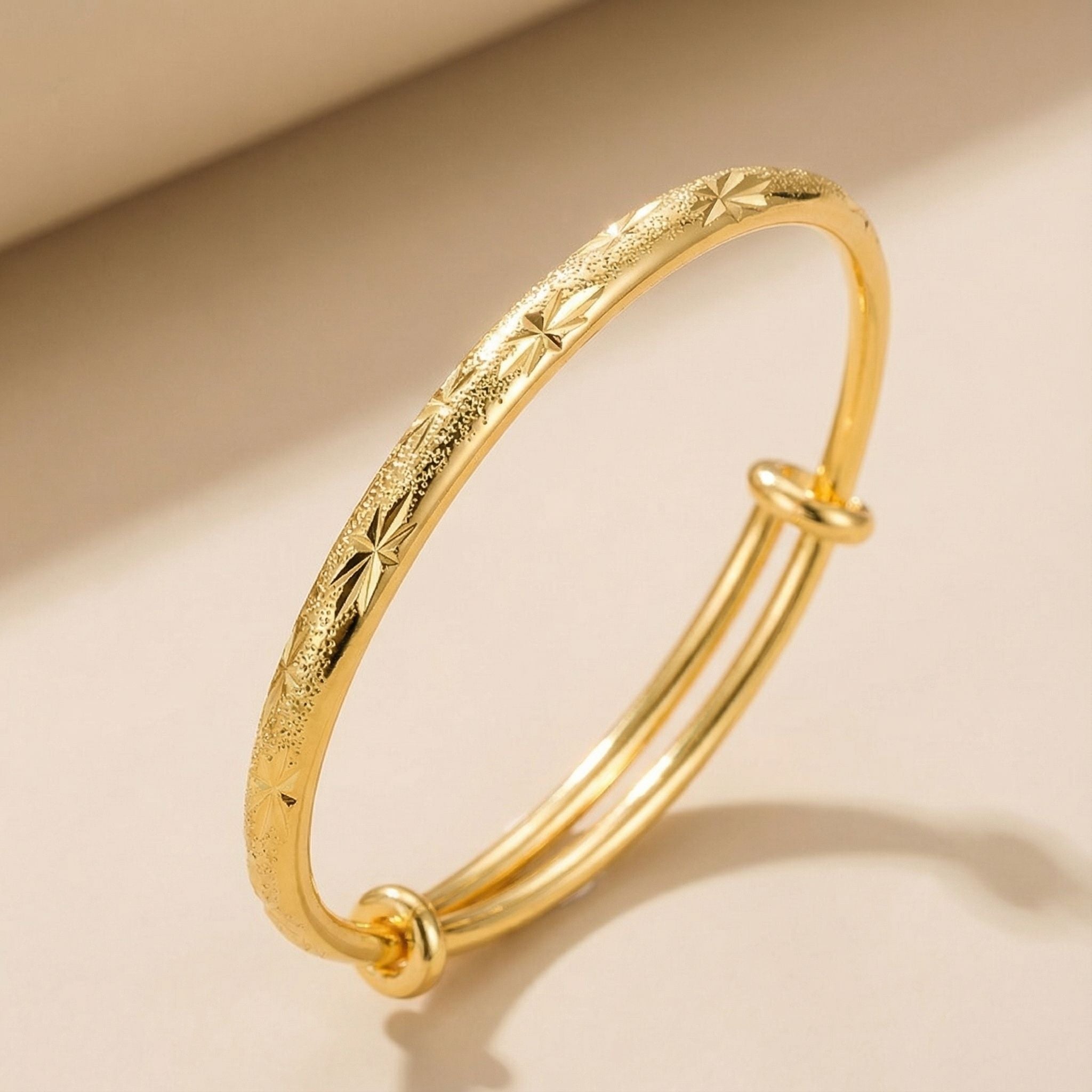 MYKI Alluring Silver Plated Kada  (MKBRAD531G)