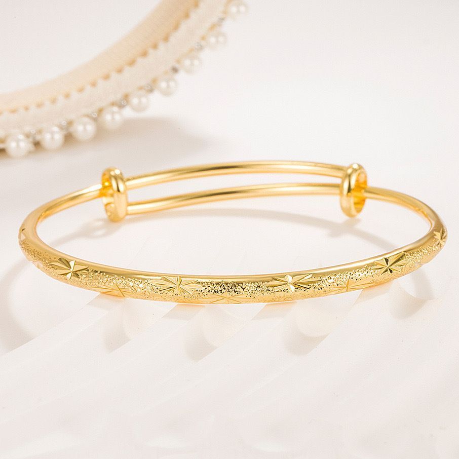 MYKI Alluring Silver Plated Kada  (MKBRAD531G)