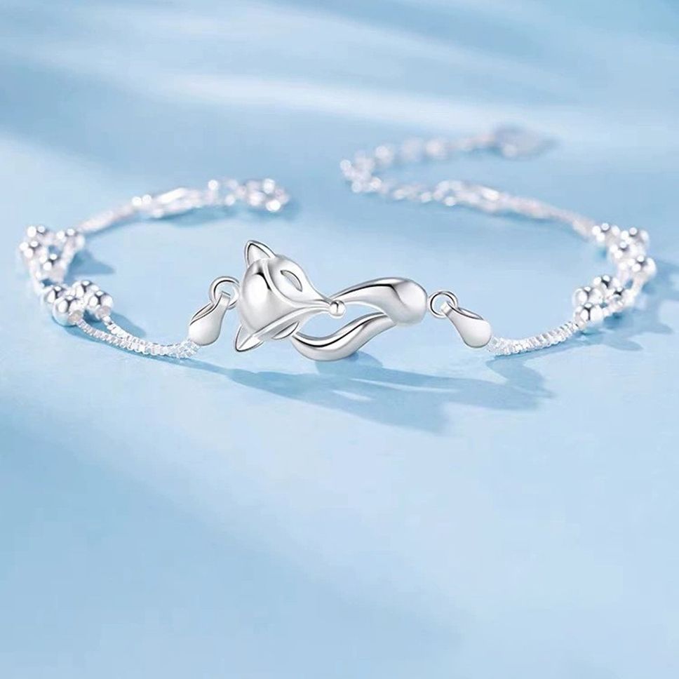 MYKI Appealing Kitty Multi Layer Loose Bracelet  (MKBRAD539S)