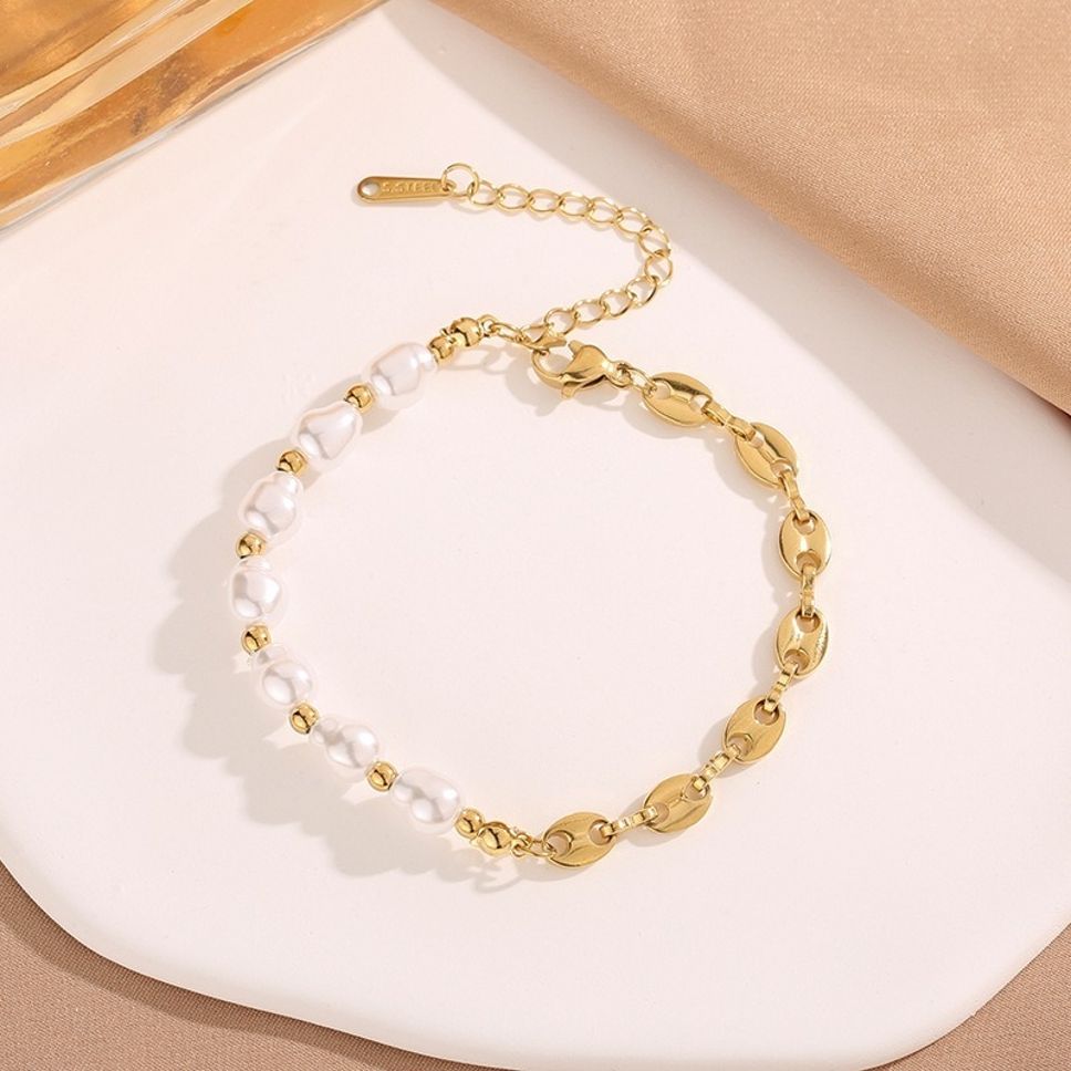 MYKI Pearl Bracelet  (MKBRAD552G)
