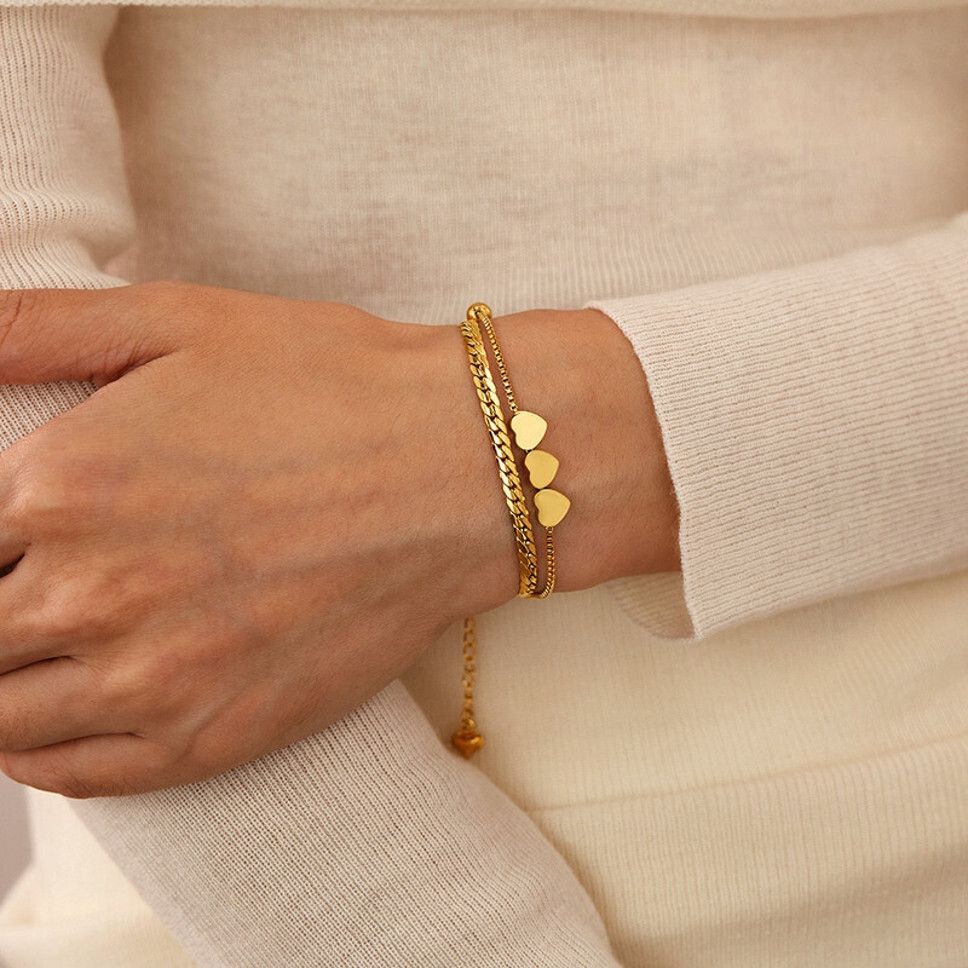 MYKI Elegant Bracelet  (MKBRAD563G-CSS)