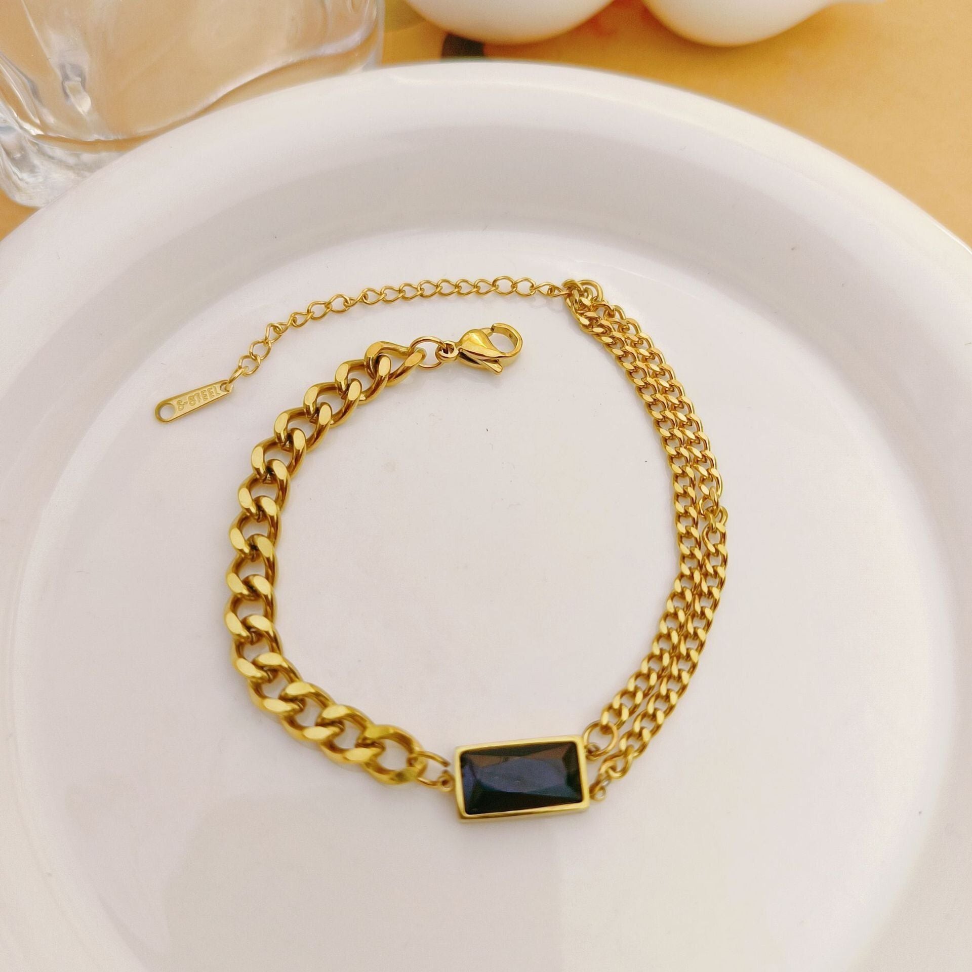 MYKI Stunning Bracelet  (MKBRAD578BLACK-CSS)