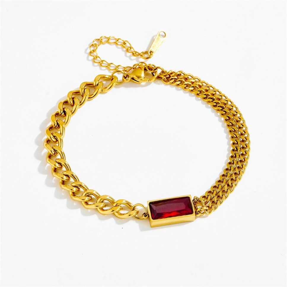MYKI Opulent Bracelet  (MKBRAD586RED-CSS)