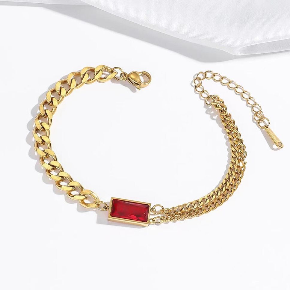 MYKI Opulent Bracelet  (MKBRAD586RED-CSS)