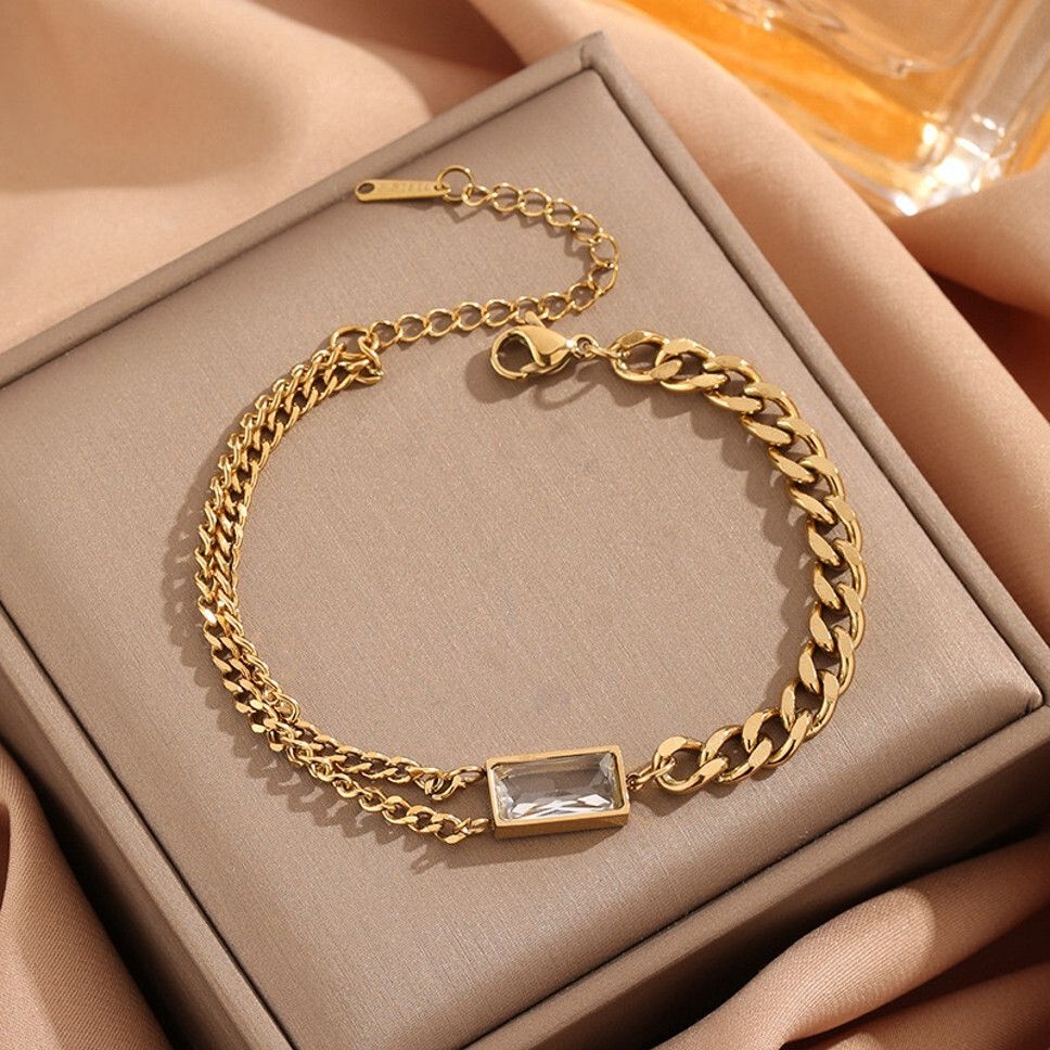 MYKI Elegant Bracelet  (MKBRAD592G-CSS)