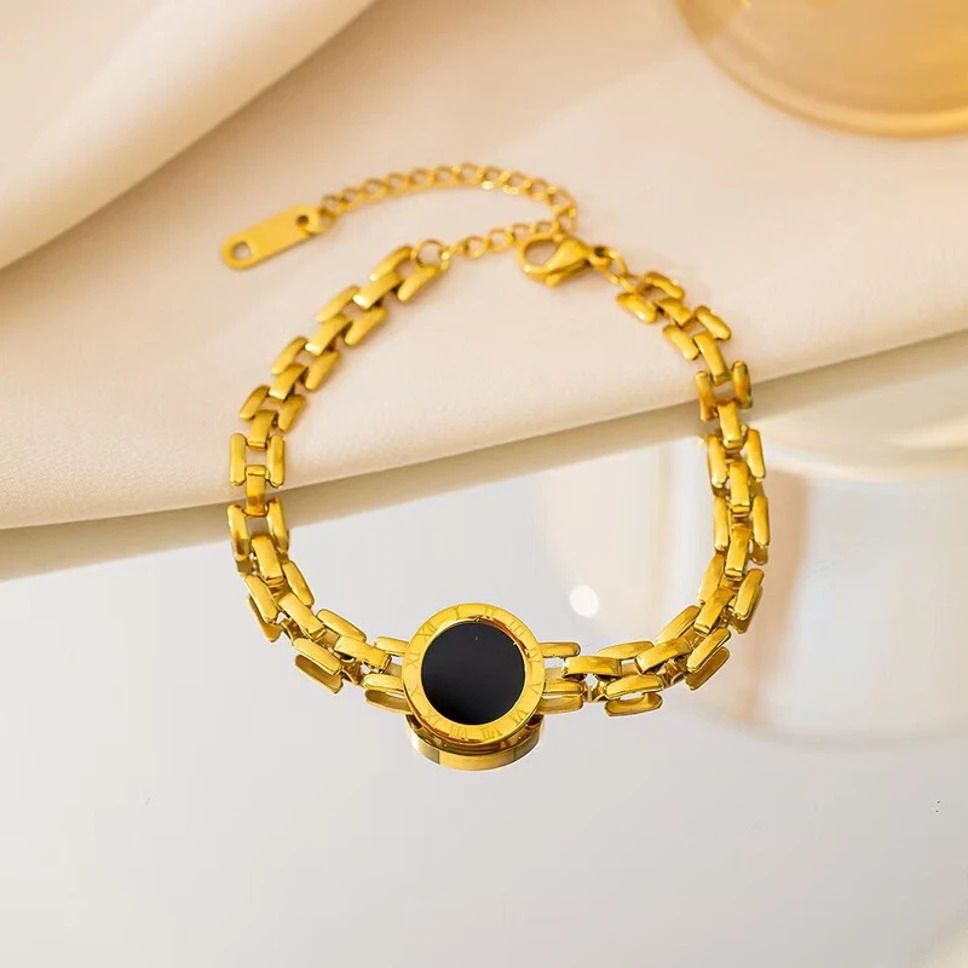 MYKI Coin Link Bracelet (MKBRAD632-CSS)