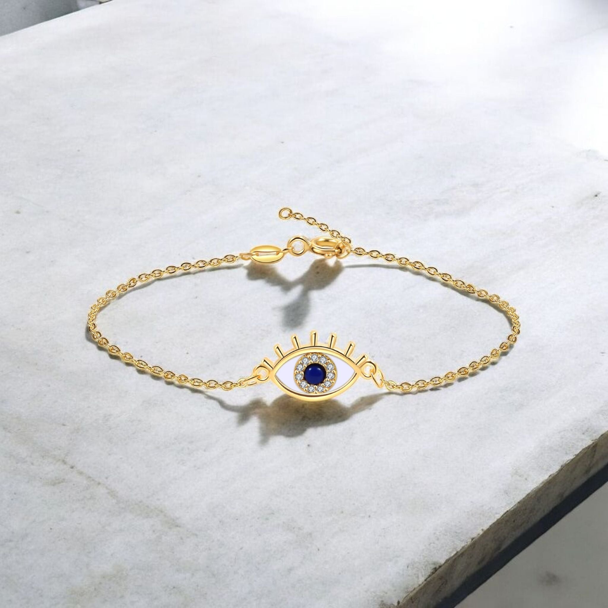 MYKI Evil Eye Bracelet (MKBRAD634G-EMEI)