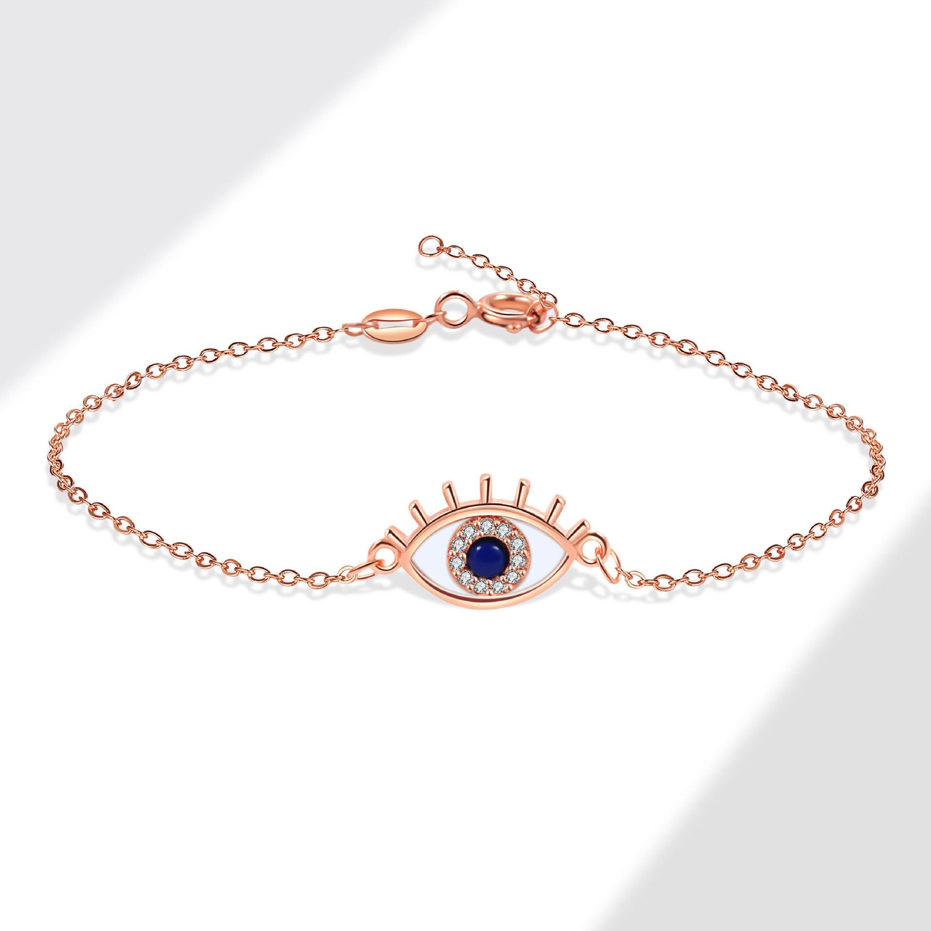 MYKI Evil Eye Bracelet (MKBRAD634RG-EMEI)
