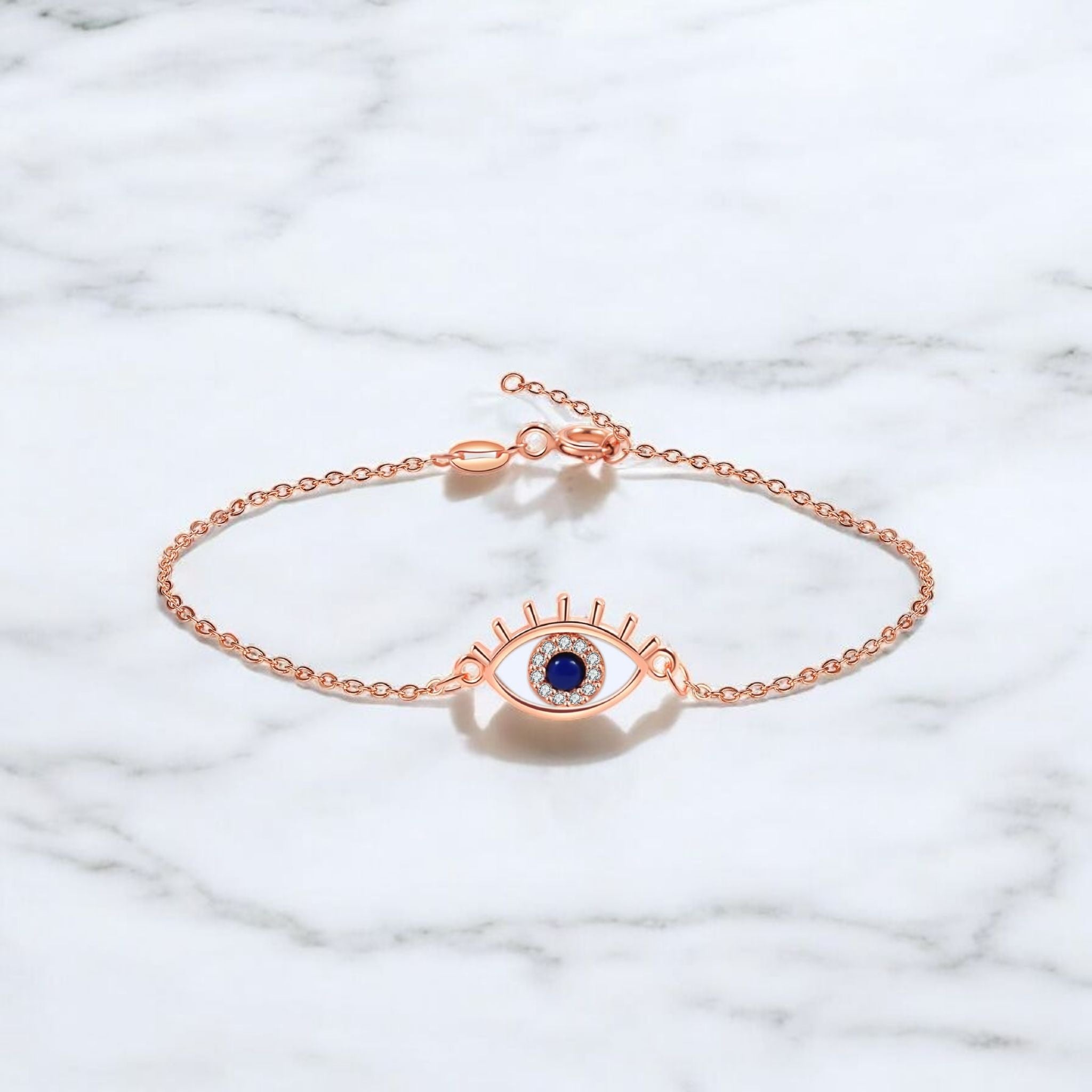 MYKI Evil Eye Bracelet (MKBRAD634RG-EMEI)
