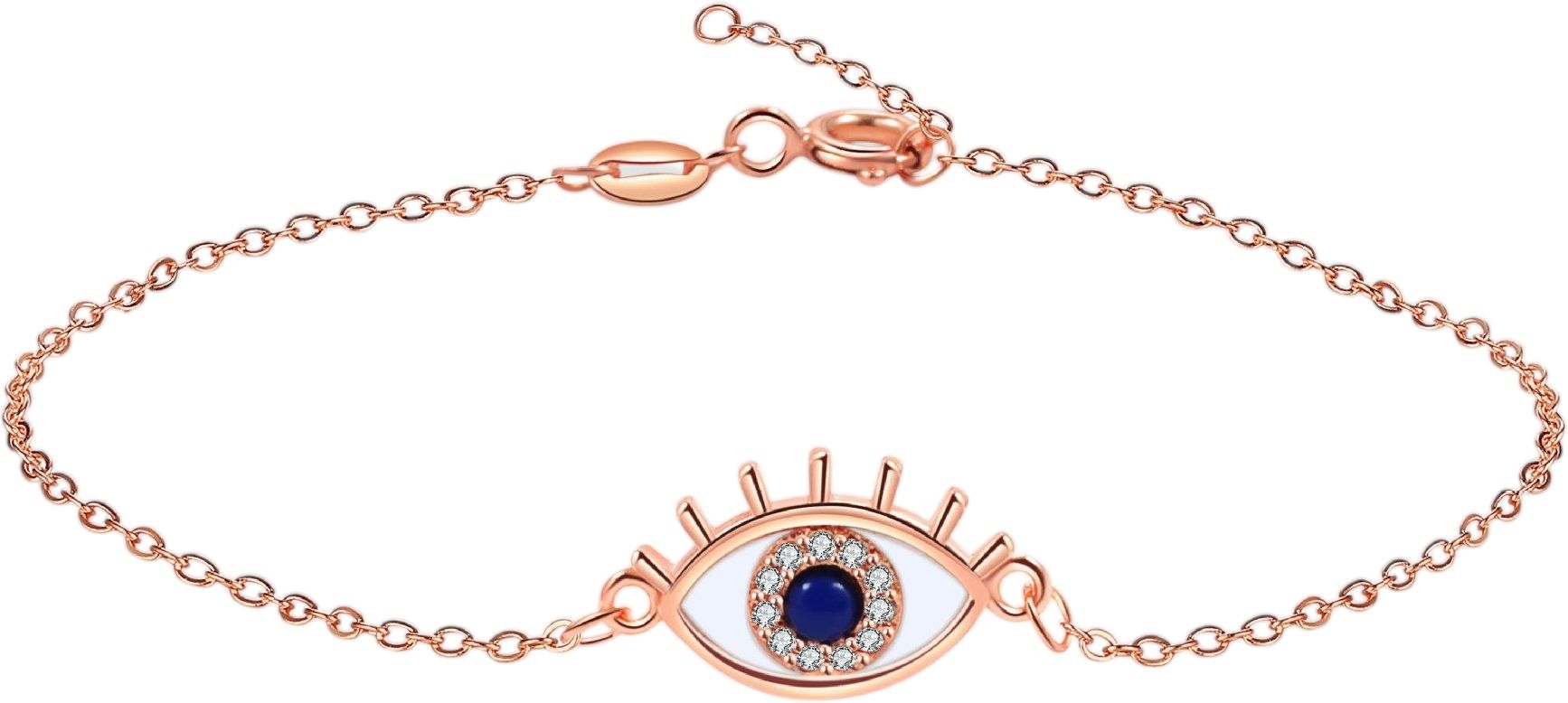 MYKI Evil Eye Bracelet (MKBRAD634RG-EMEI)
