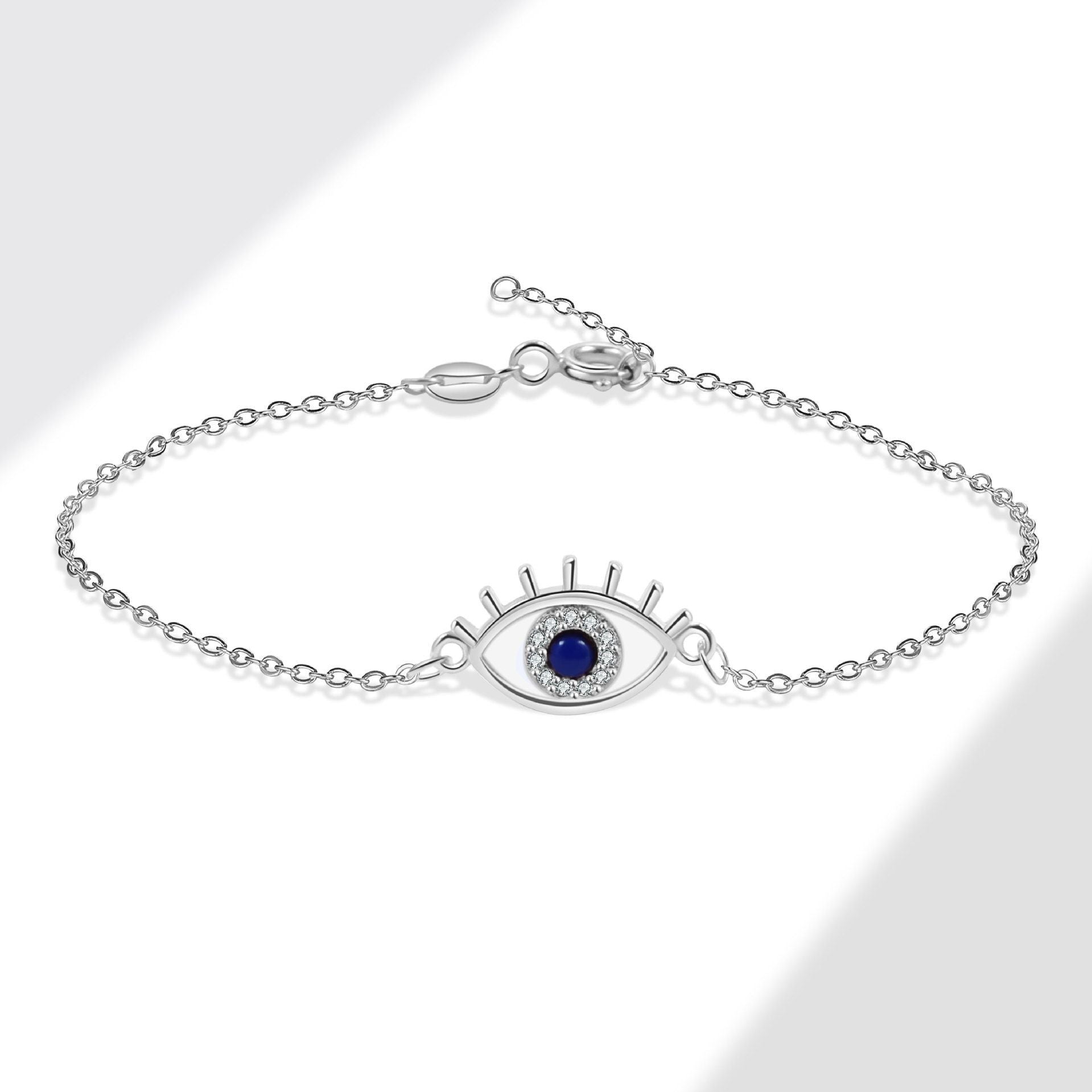 MYKI Evil Eye Bracelet (MKBRAD634S-EMEI)