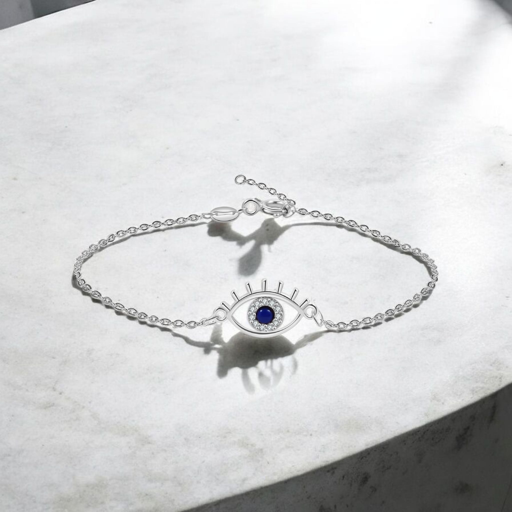 MYKI Evil Eye Bracelet (MKBRAD634S-EMEI)