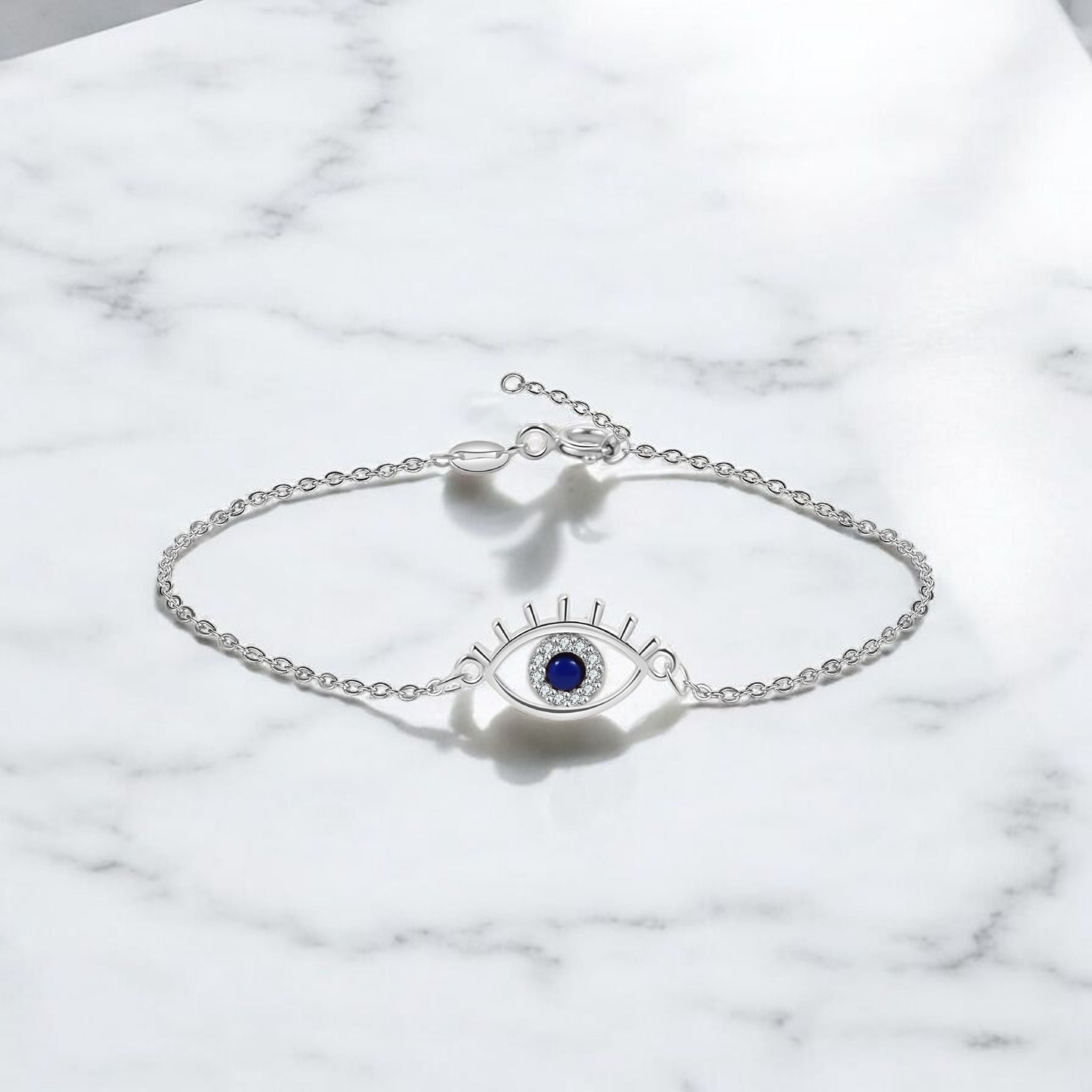 MYKI Evil Eye Bracelet (MKBRAD634S-EMEI)