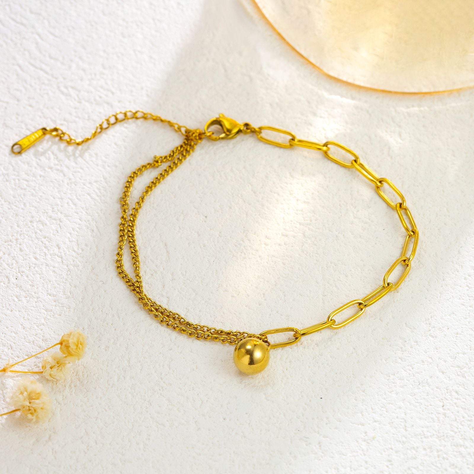 MYKI MultiLayered Bracelet (MKBRAD635G-CSS)