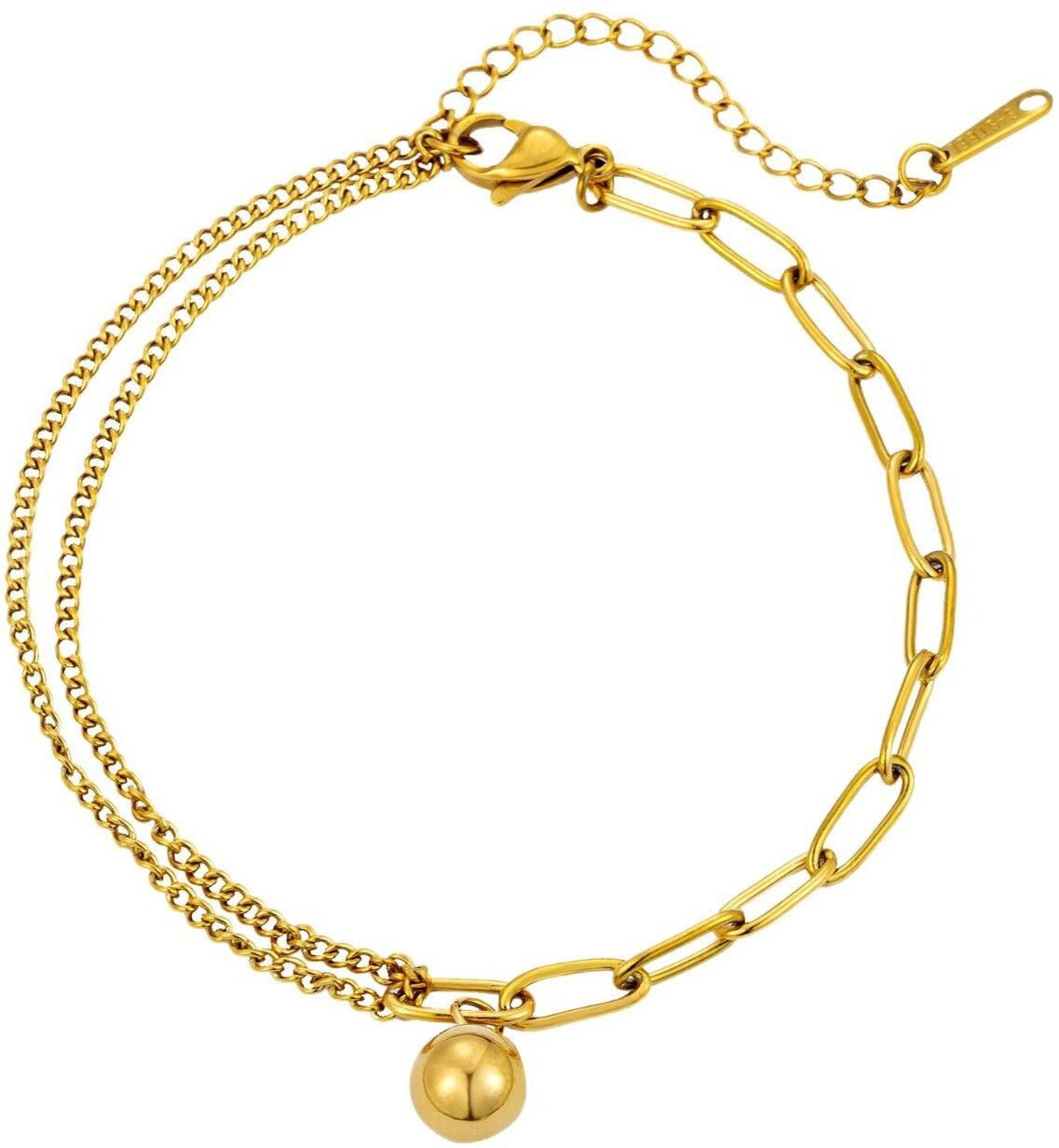 MYKI MultiLayered Bracelet (MKBRAD635G-CSS)