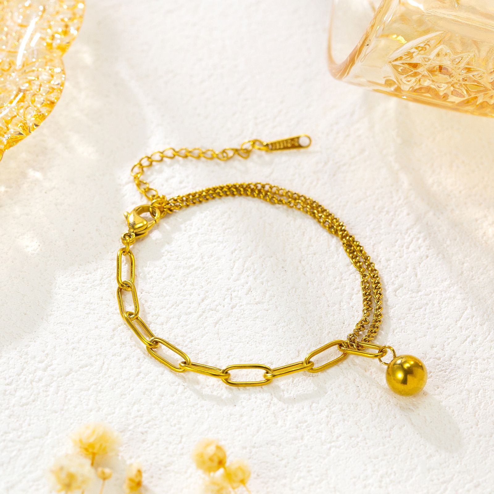 MYKI MultiLayered Bracelet (MKBRAD635G-CSS)