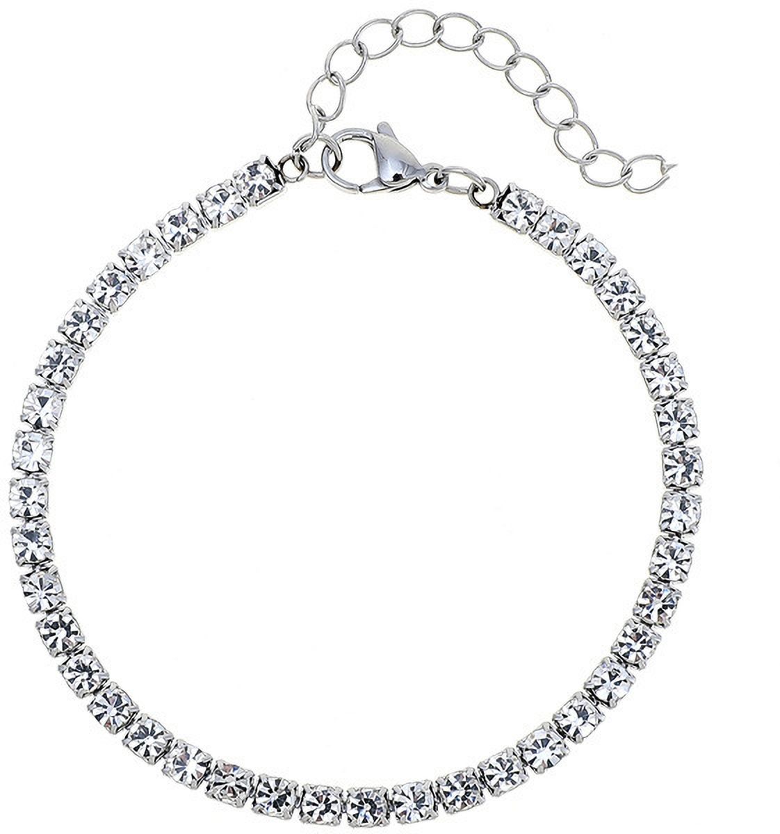 MYKI Solitaire Diamond Bracelet (MKBRAD638S-PRA)