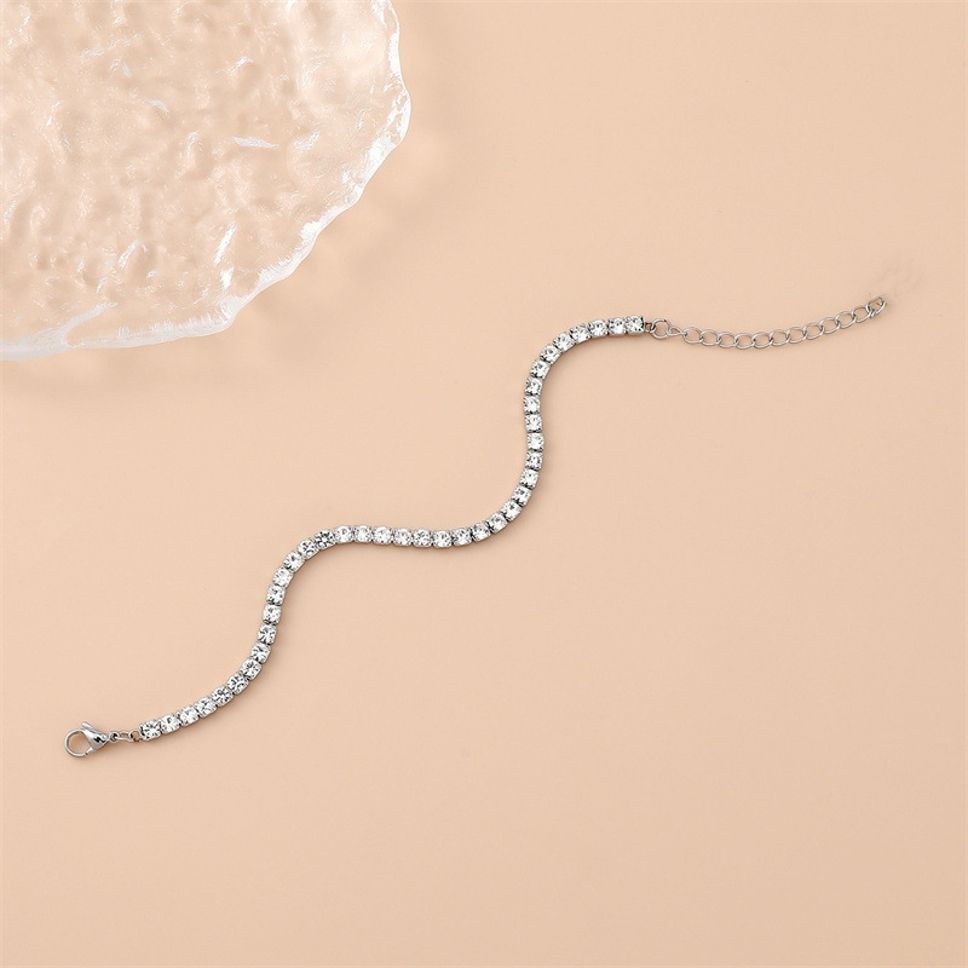 MYKI Solitaire Diamond Bracelet (MKBRAD638S-PRA)