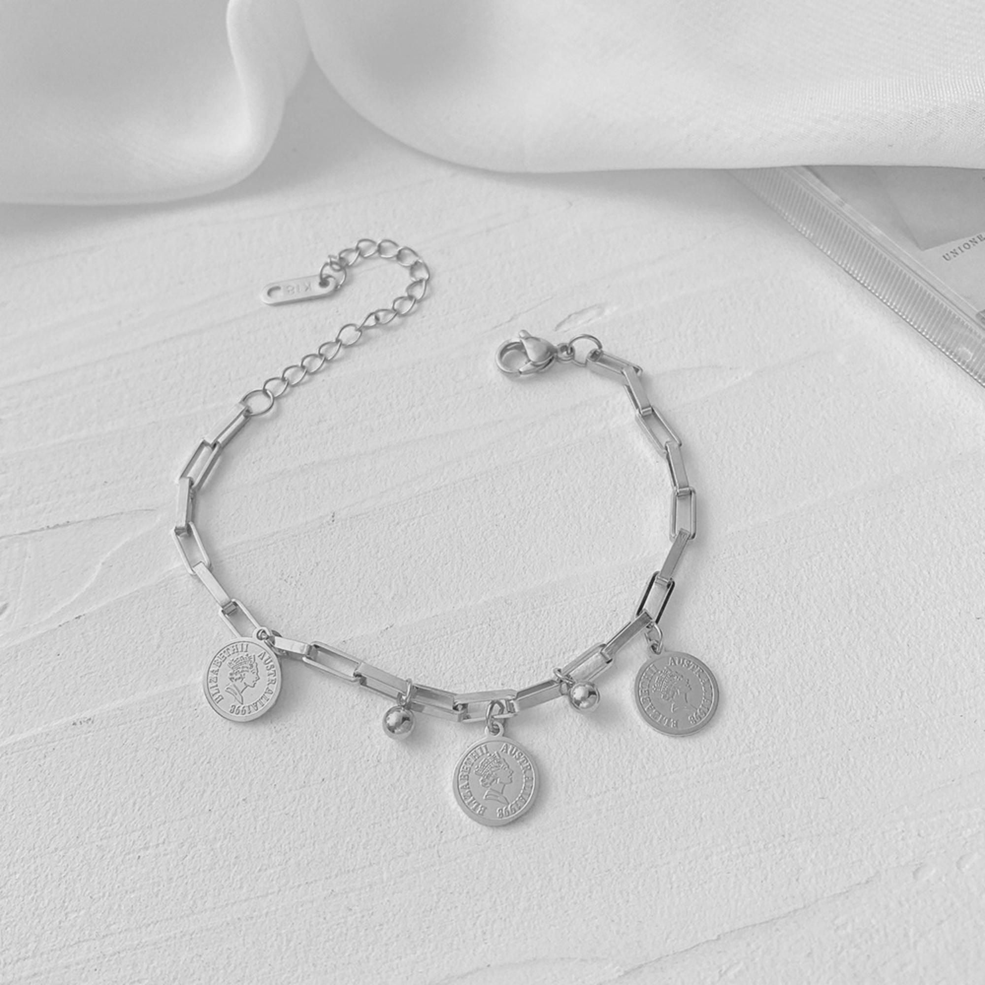 MYKI Silver Plated Bracelet | Anti-Tarnish Adjustable Design(MKBRAD757S-SSYI)