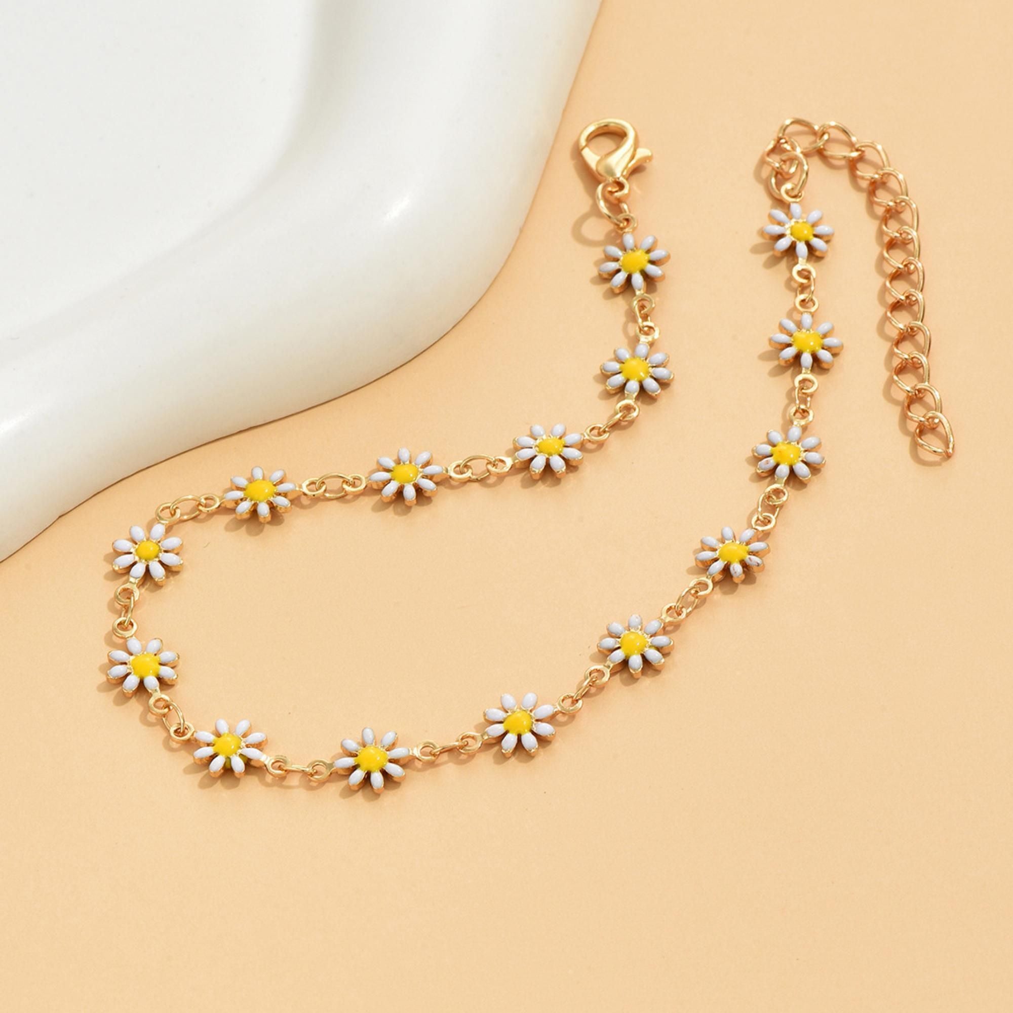 MYKI Gold Plated Bracelet | Anti-Tarnish Adjustable Design(MKBRAD759G-SSYI)