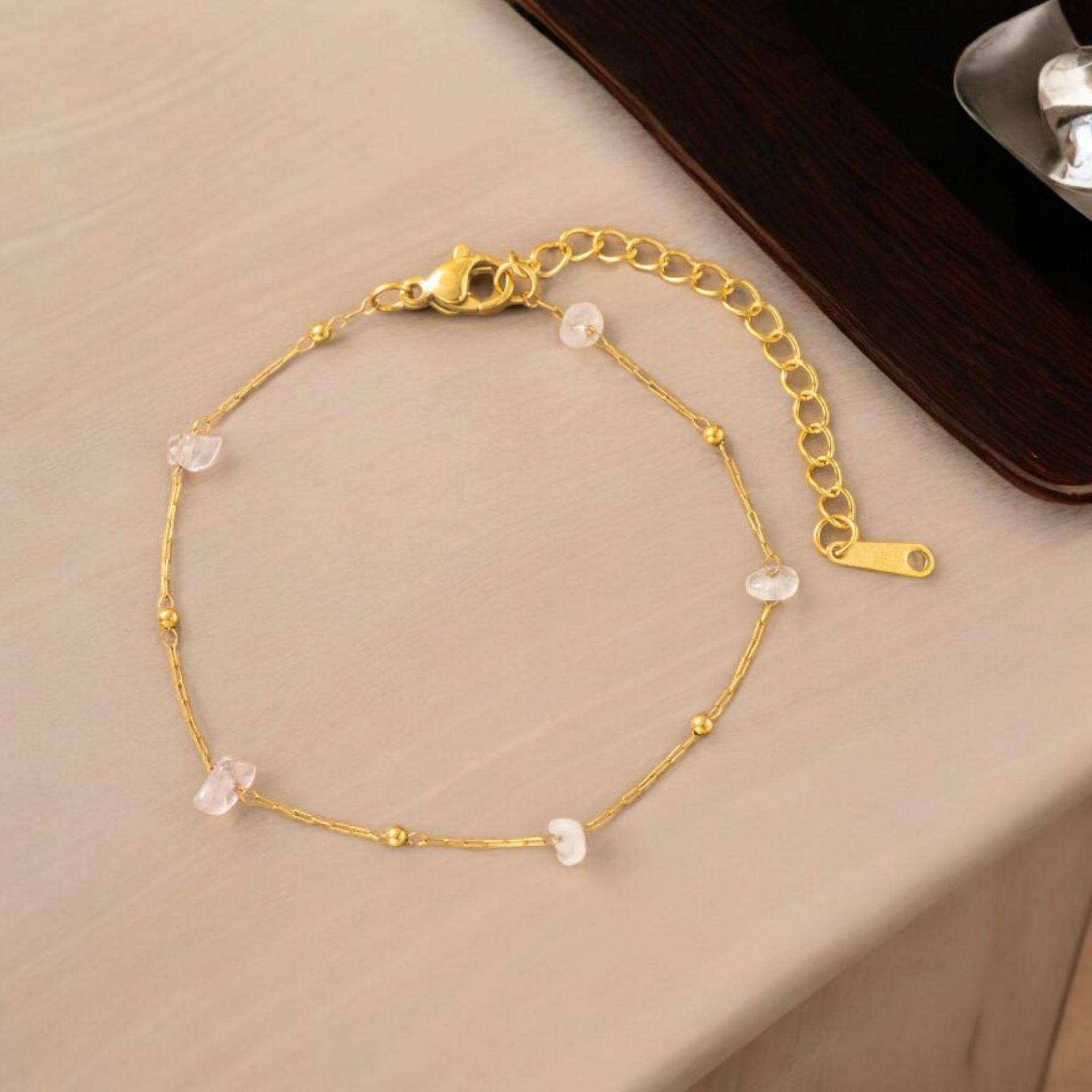 MYKI Gold Plated Bracelet with Elegant Design | MYKI(MKBRAD868G-SSYI)
