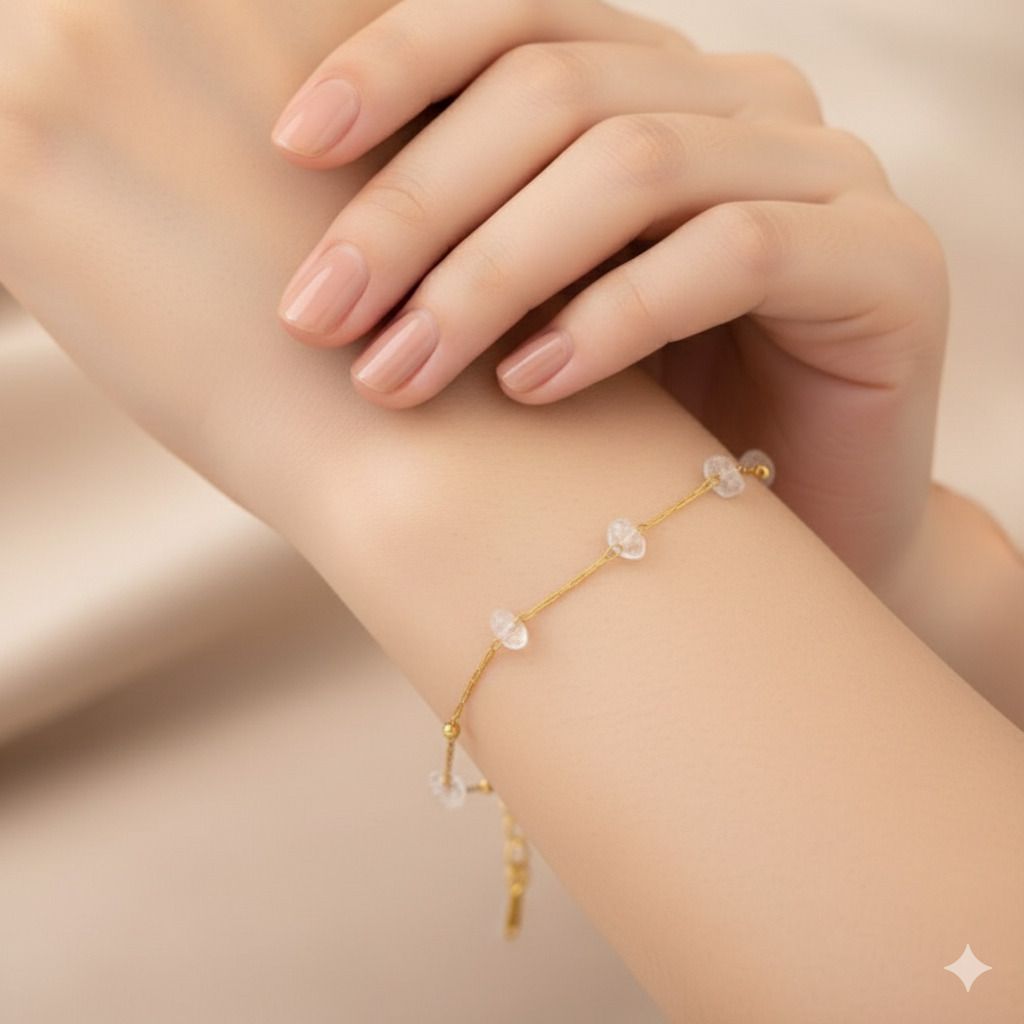 MYKI Gold Plated Bracelet with Elegant Design | MYKI(MKBRAD868G-SSYI)