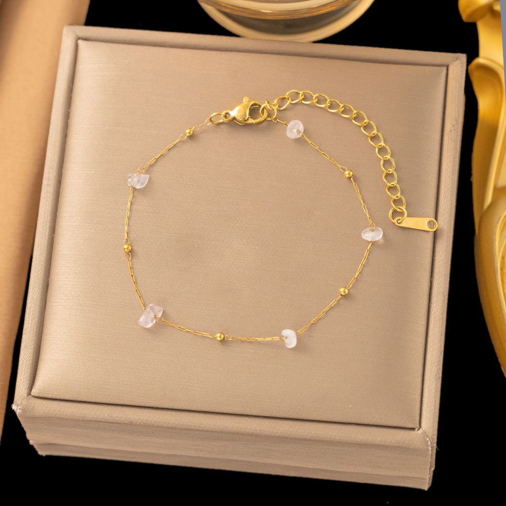 MYKI Gold Plated Bracelet with Elegant Design | MYKI(MKBRAD868G-SSYI)