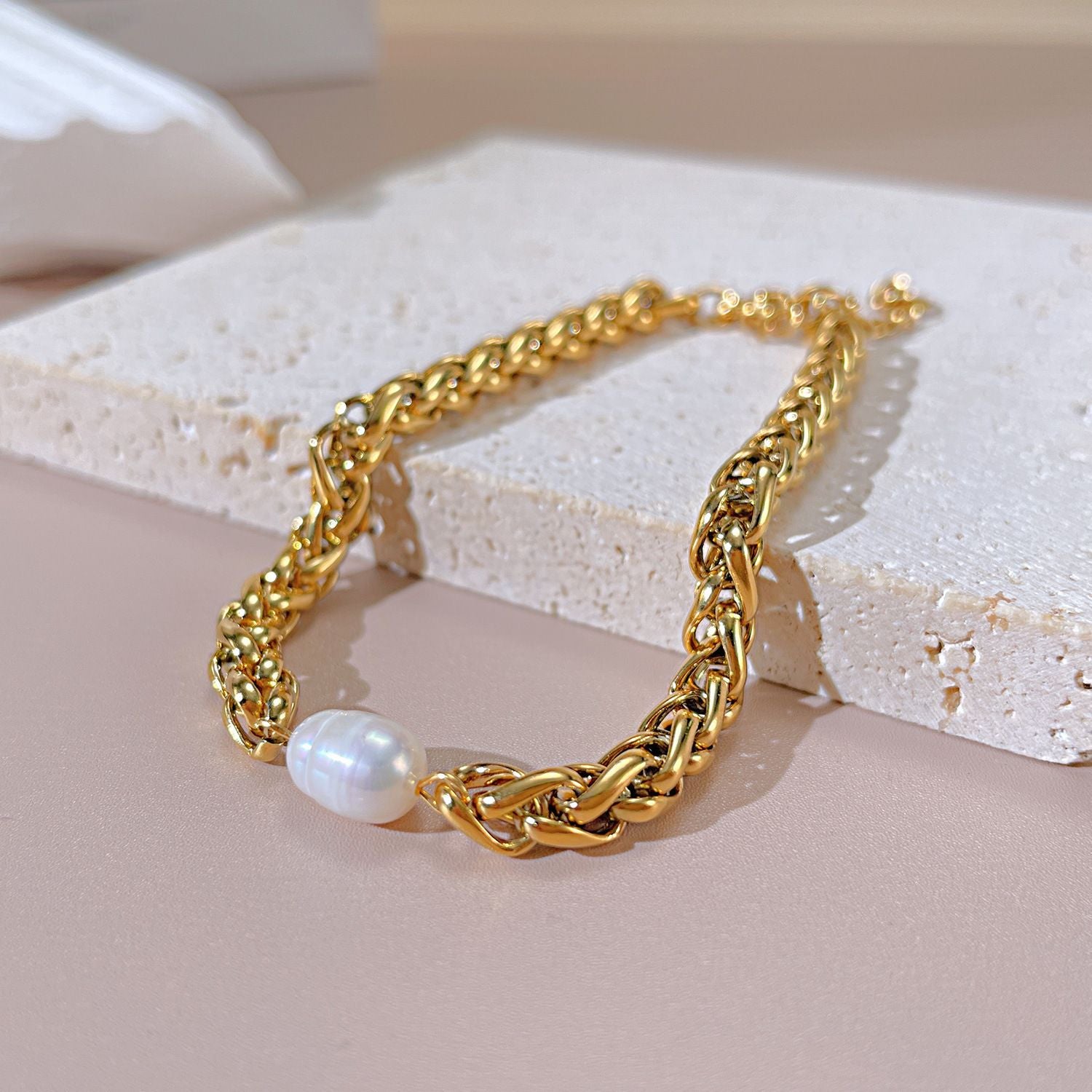 MYKI Gold Plated Bracelet with Elegant Design | MYKI(MKBRAD869G-SSYI)