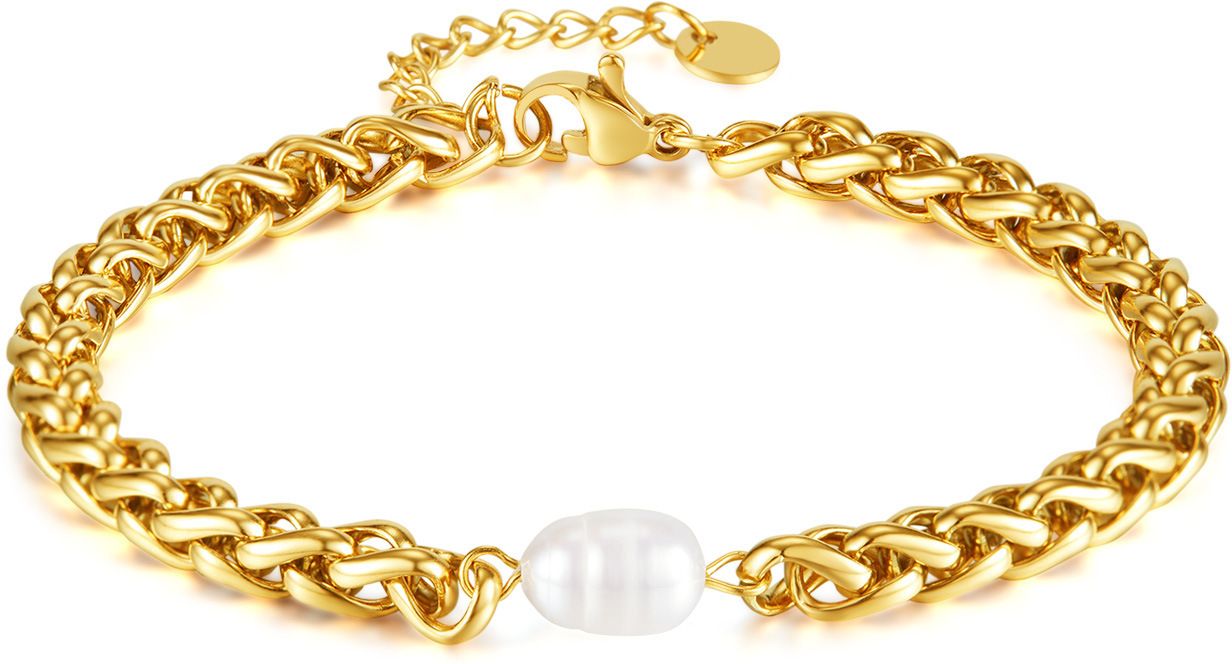 MYKI Gold Plated Bracelet with Elegant Design | MYKI(MKBRAD869G-SSYI)