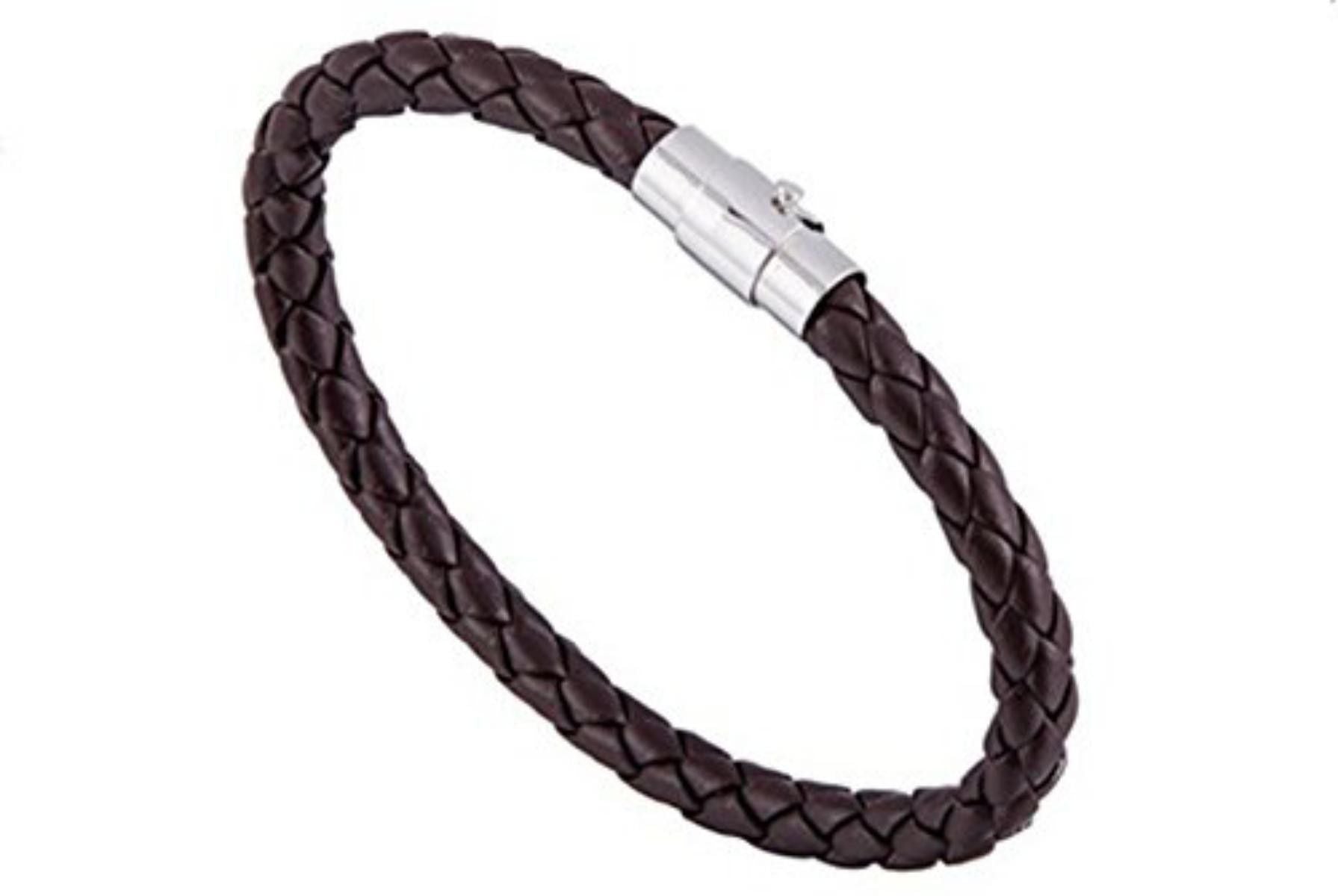 MYKI Limited Edition Leather rope Bracelet For Men & Boys (MKMBR103)