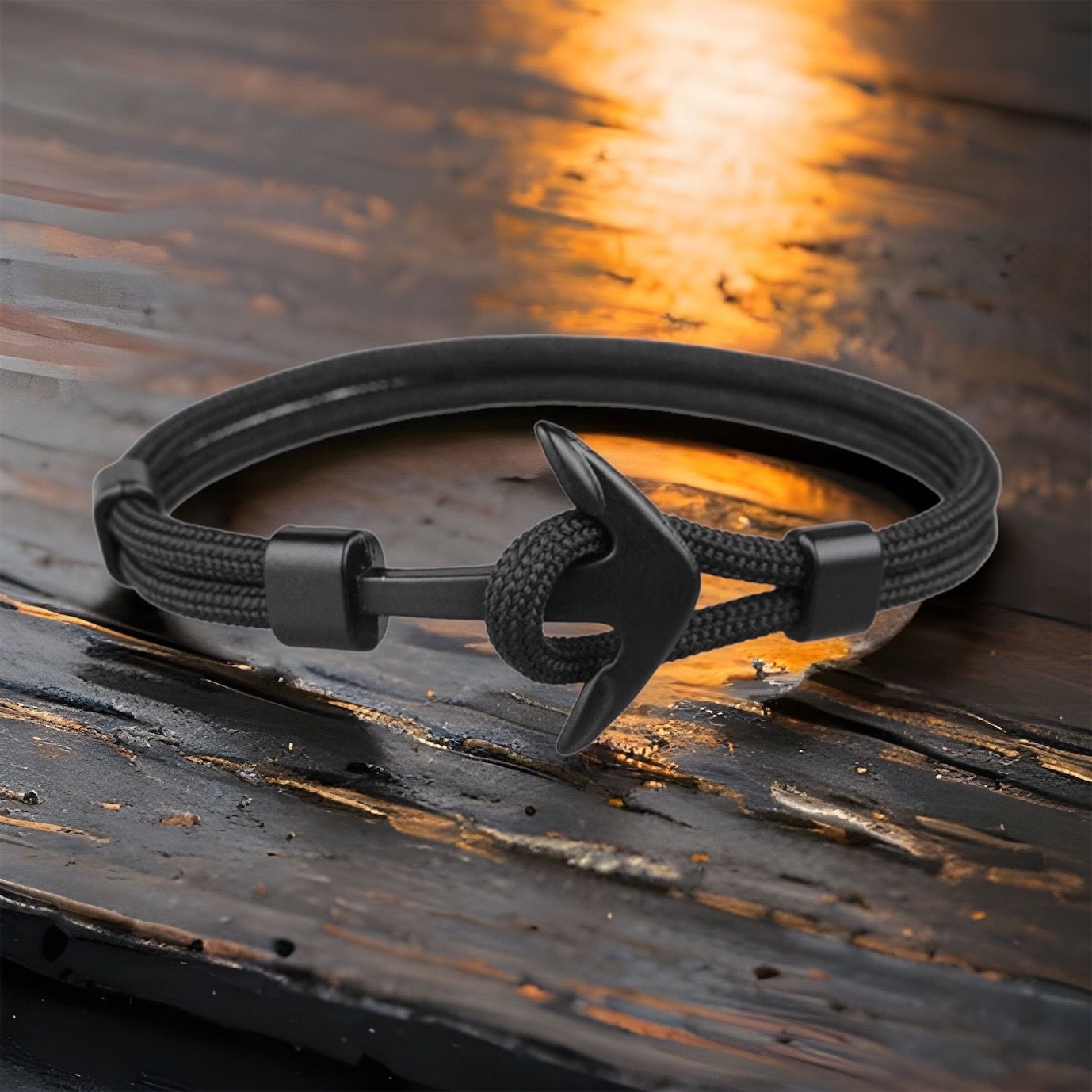 MYKI Stylish Anchor Bracelet (MKMBR123-TWIN)