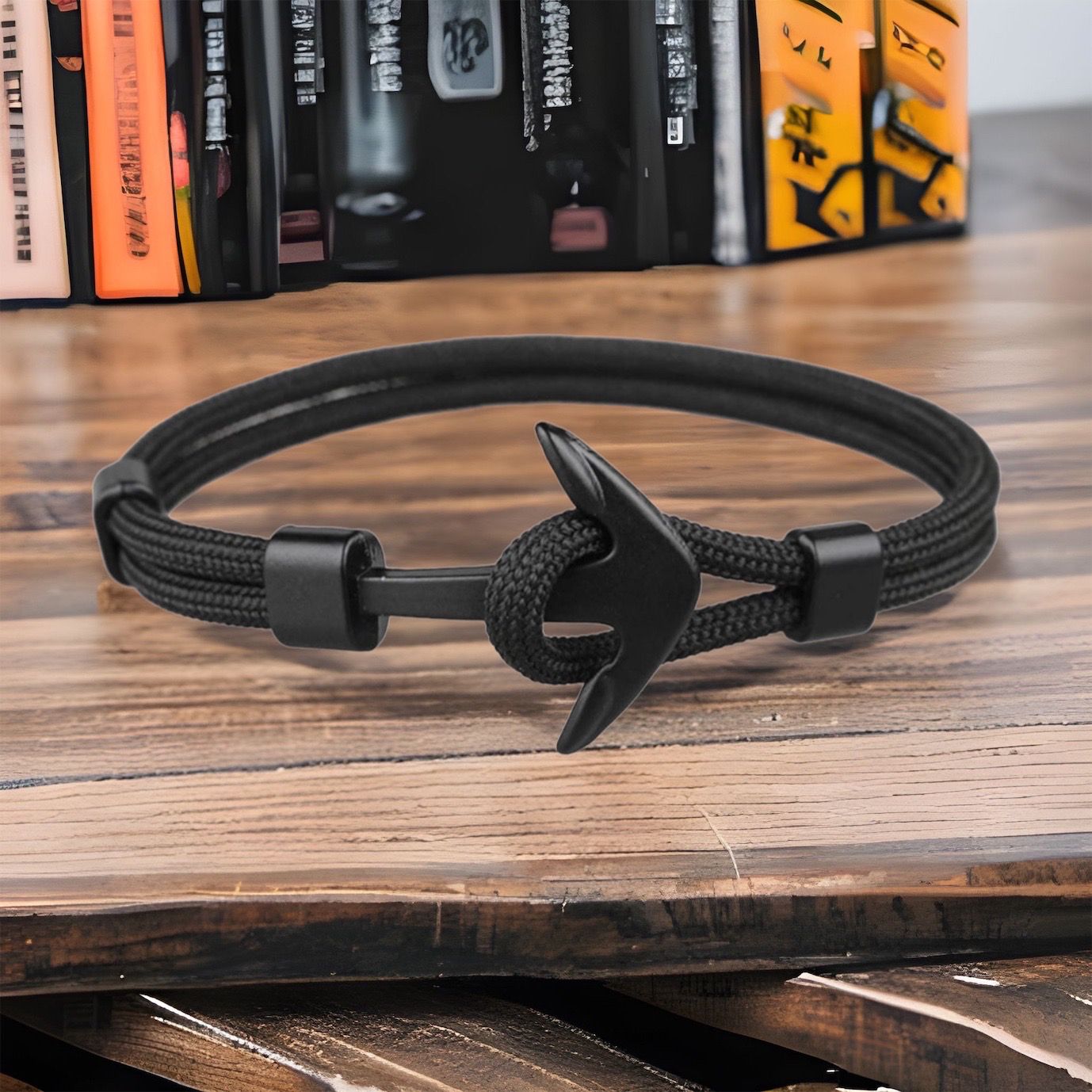 MYKI Stylish Anchor Bracelet (MKMBR123-TWIN)