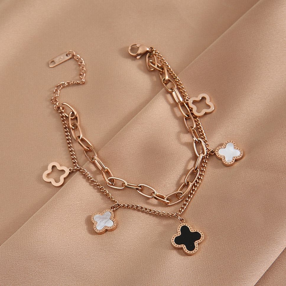 MYKI Clover Charm Bracelet (MKBRAD440)