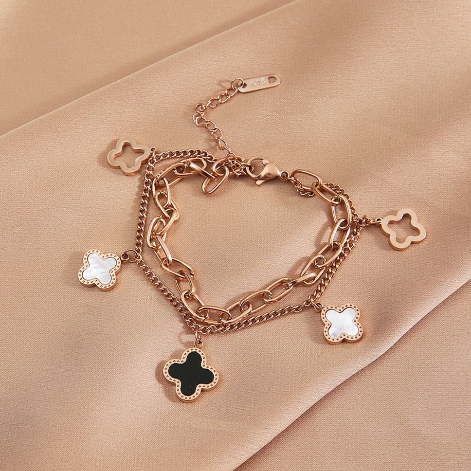MYKI Clover Charm Bracelet (MKBRAD440)