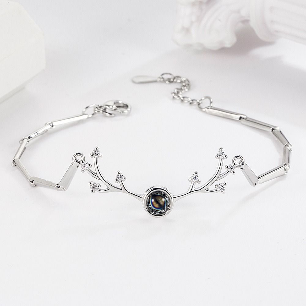MYKI I LOVE YOU in 100 Language Projection Bracelet (MKBRAD443)