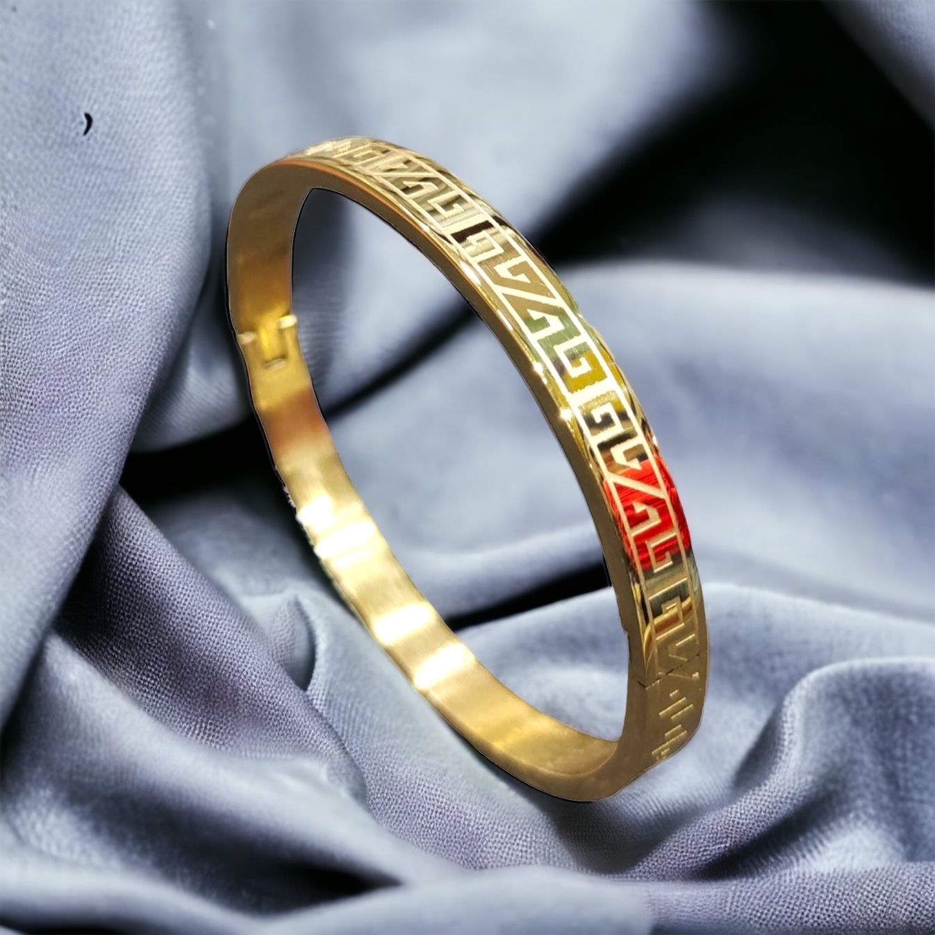 MYKI Glorious Love Bracelet (6mm thickness, 2.4 inch diameter) (MKBRAD462G)