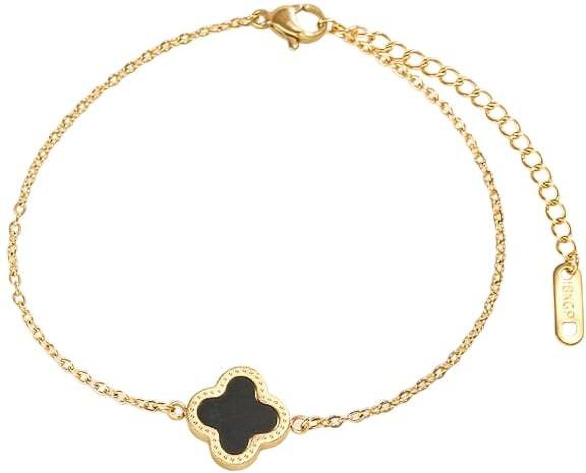 MYKI Elegangt Floral Charm Bracelet (MKBRAD477G)