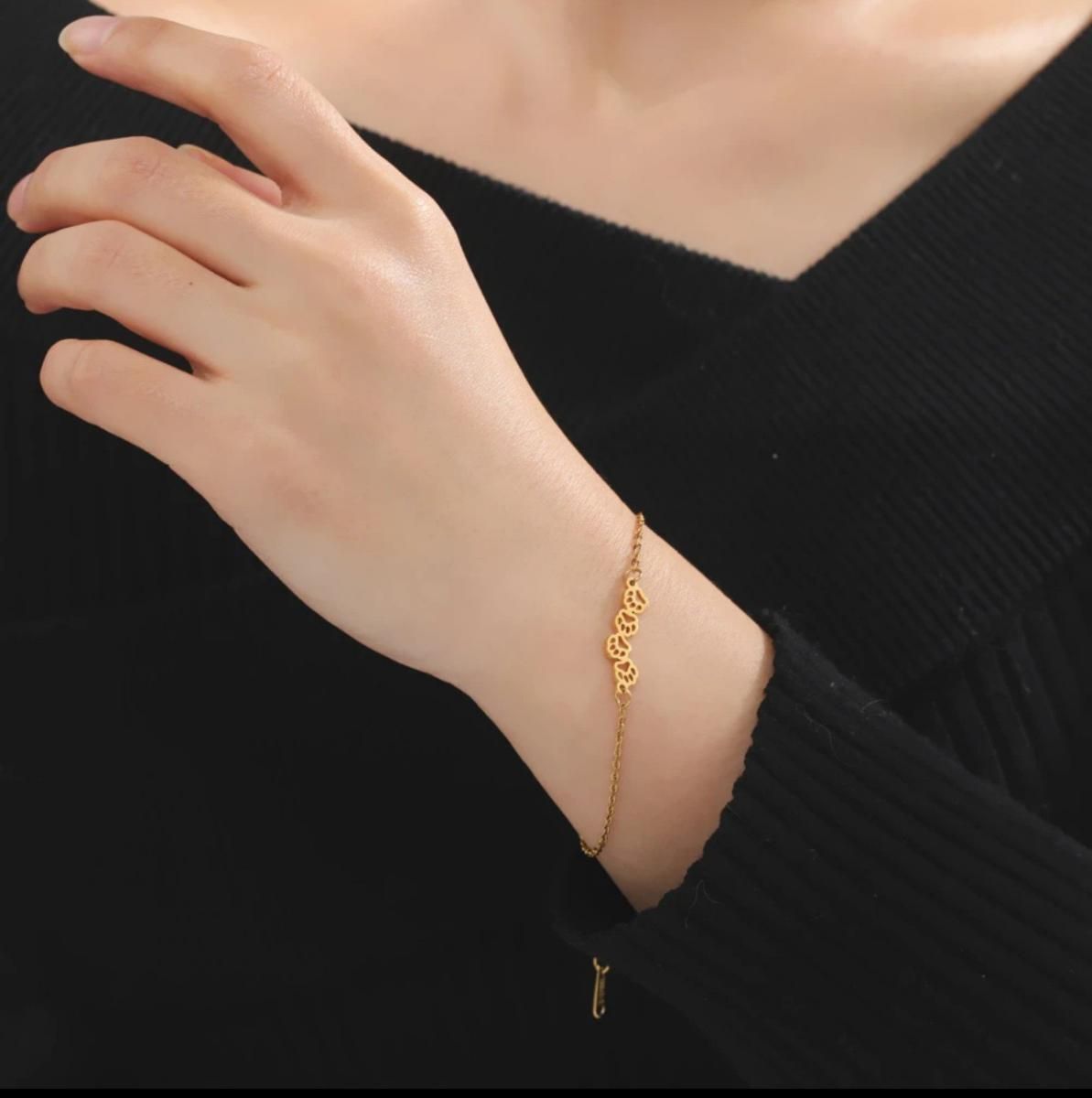 MYKI Cute Puppy's Paw Trending Fashionable Bracelet  (MKBRAD502)